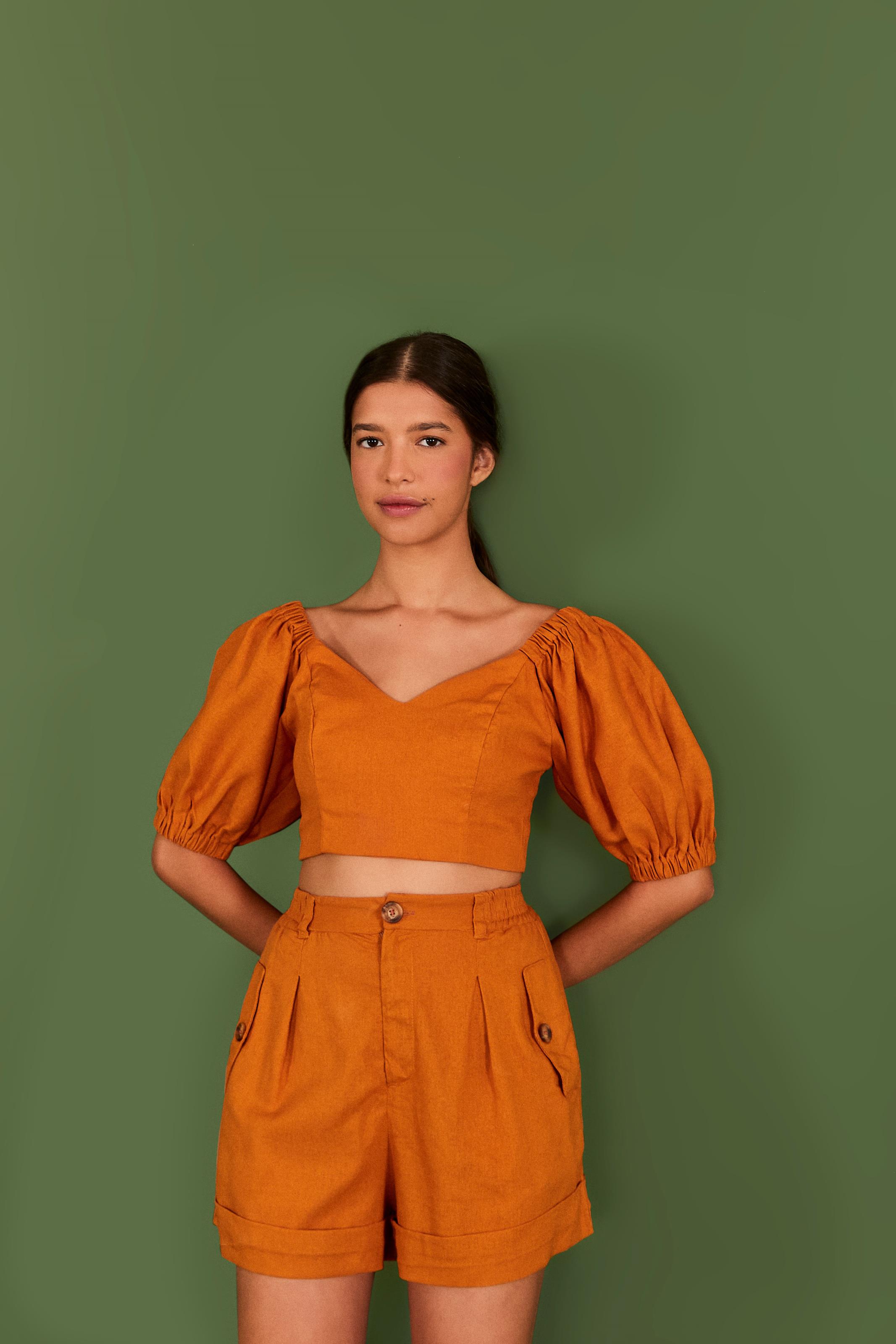 Short Bolso Lapela