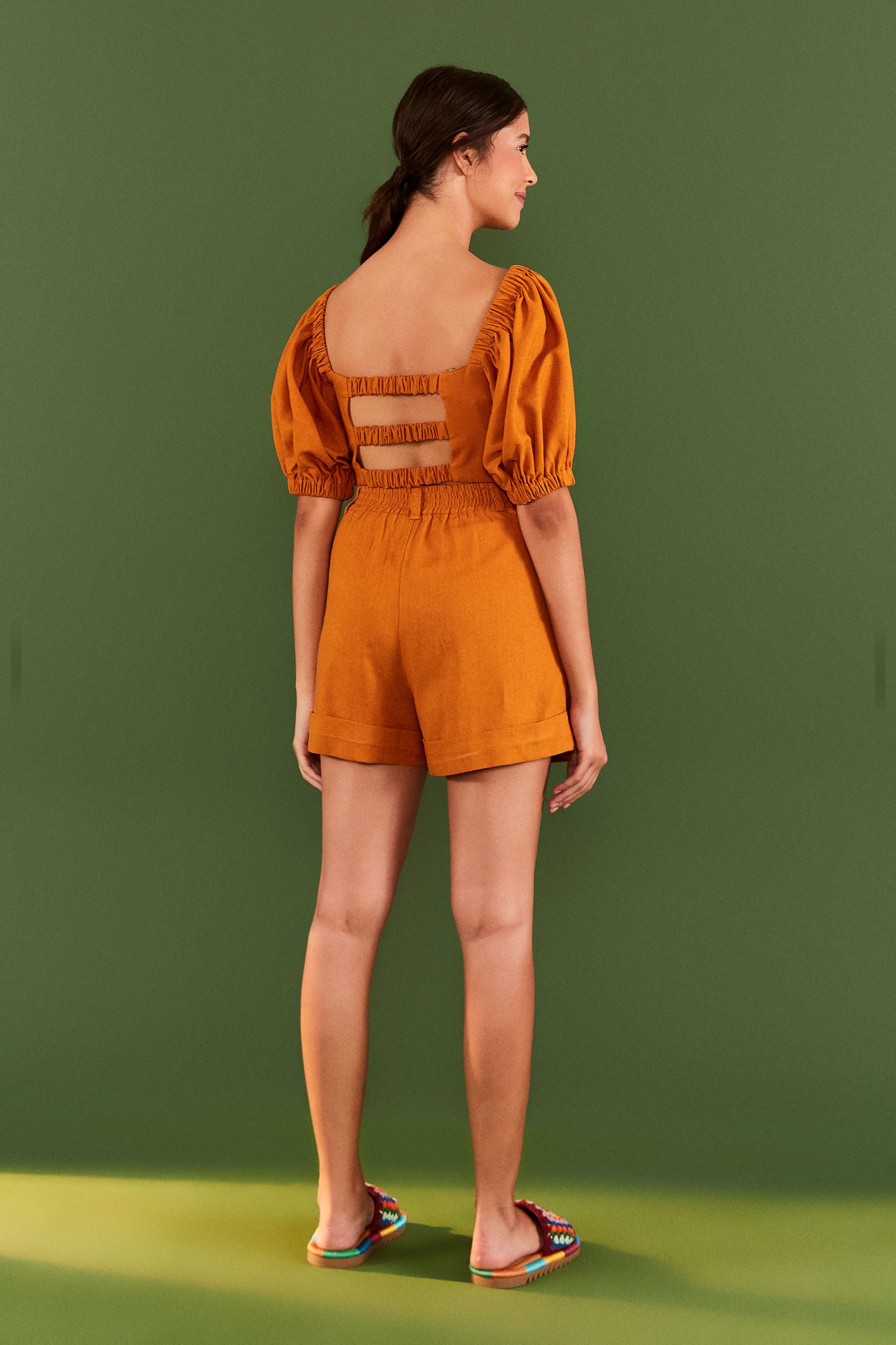 Short Bolso Lapela