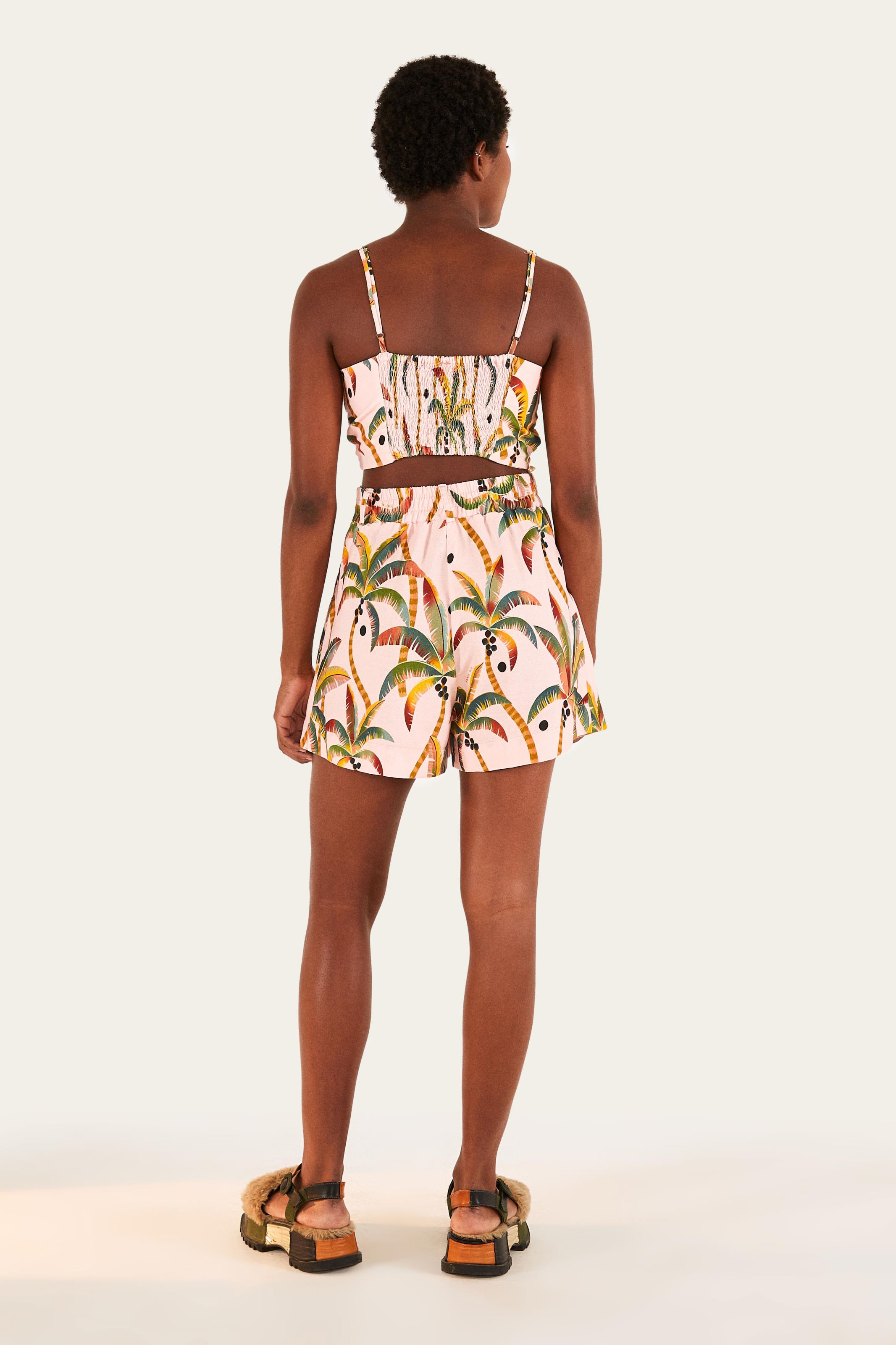 Top Estampado Samba Dos Coqueiros