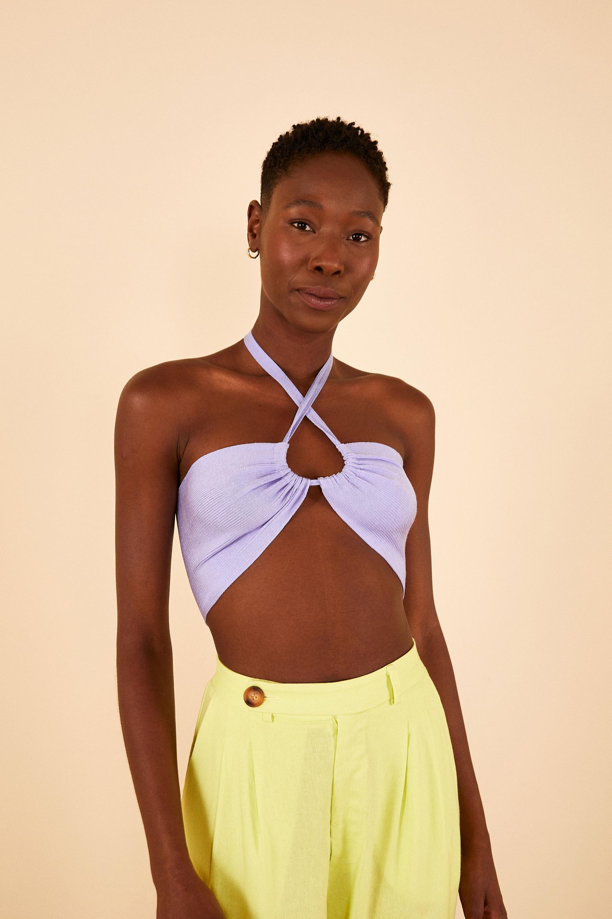 Top Tricot Canelado Rayon