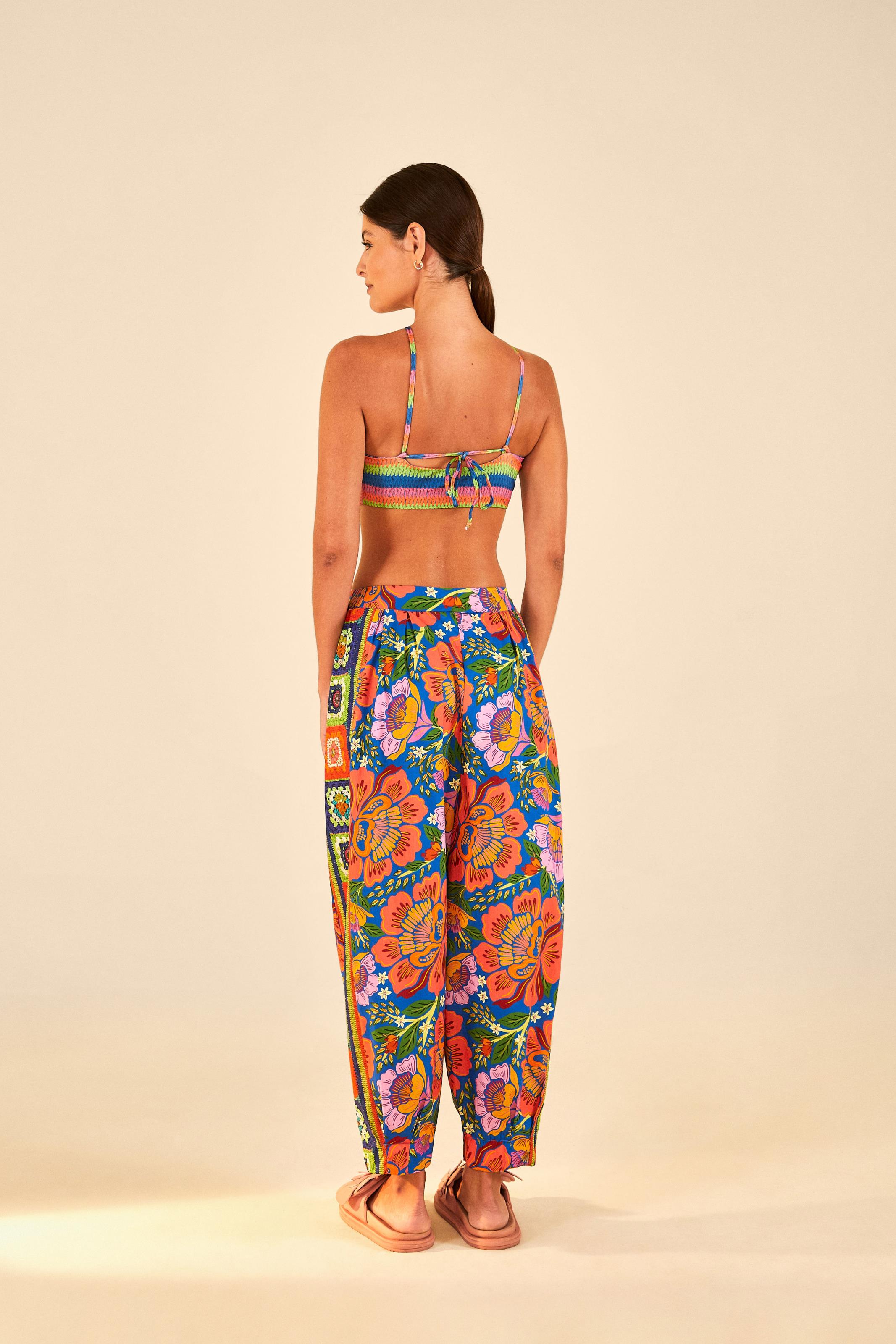 Top Listra Estampado Floralinda