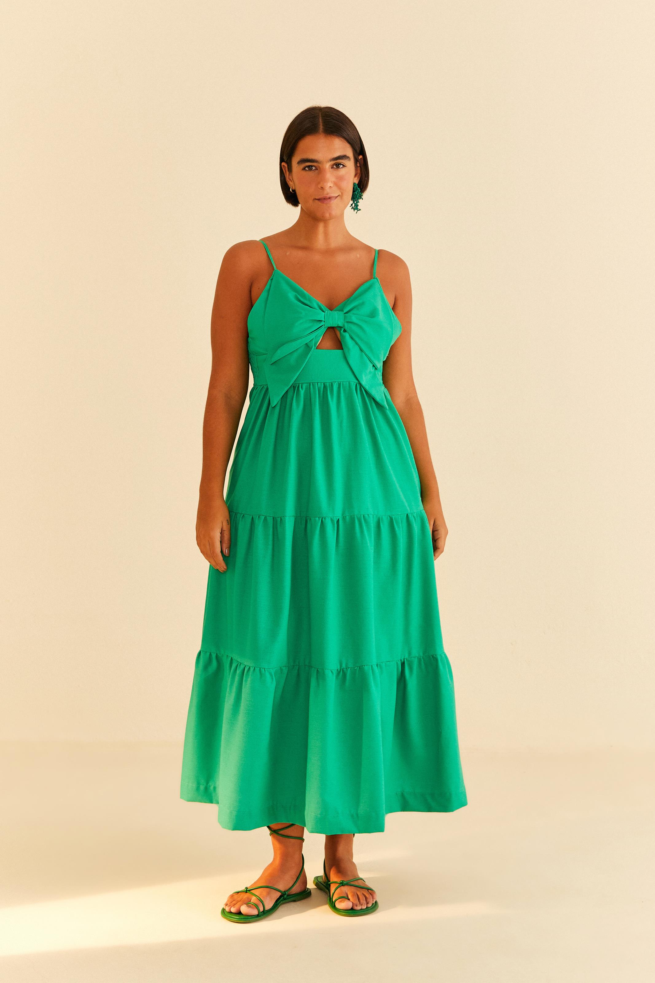 Vestido Laço Marias Cropped