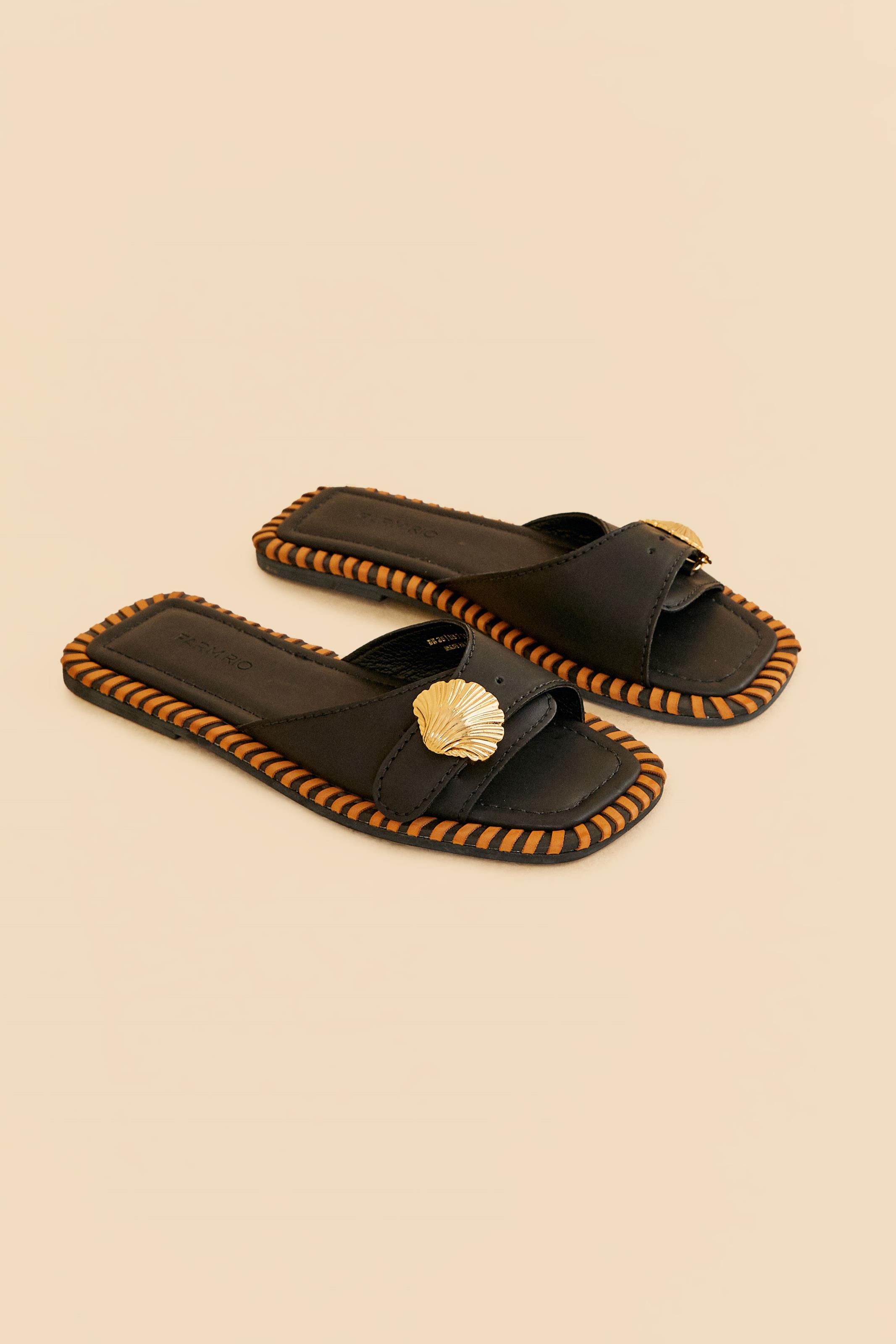 Sandália Rasteira Slipper