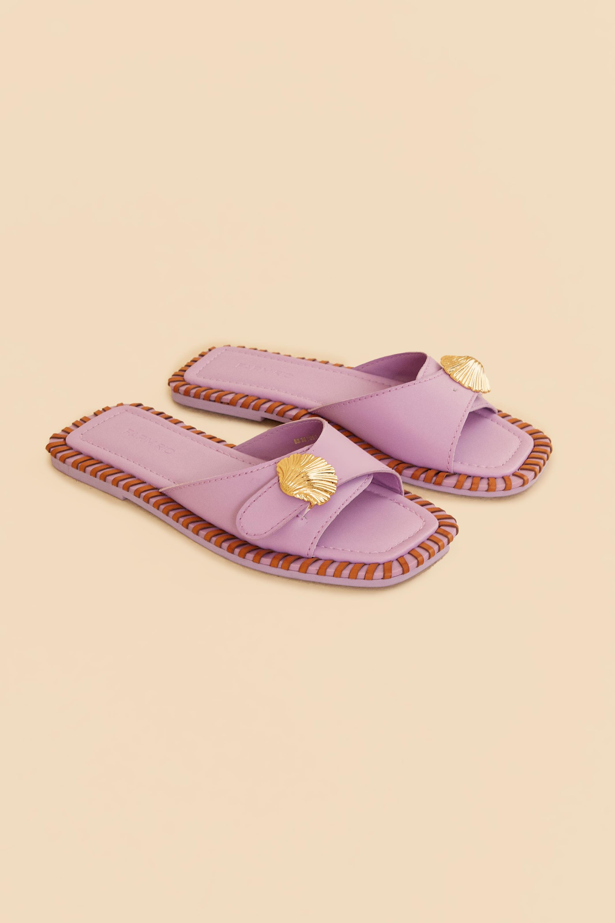 Sandália Rasteira Slipper