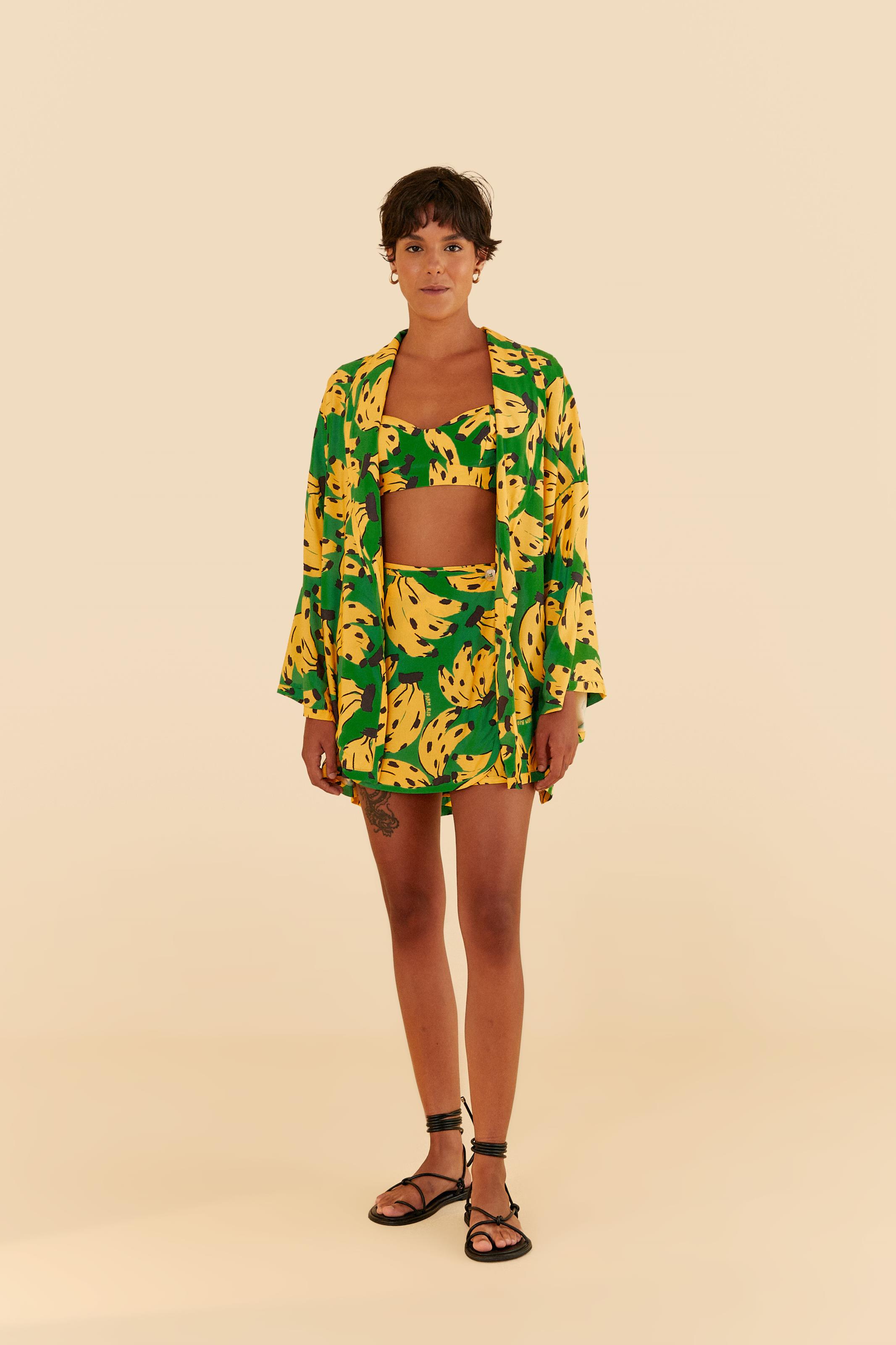 Kimono Estampado Bossa Banana