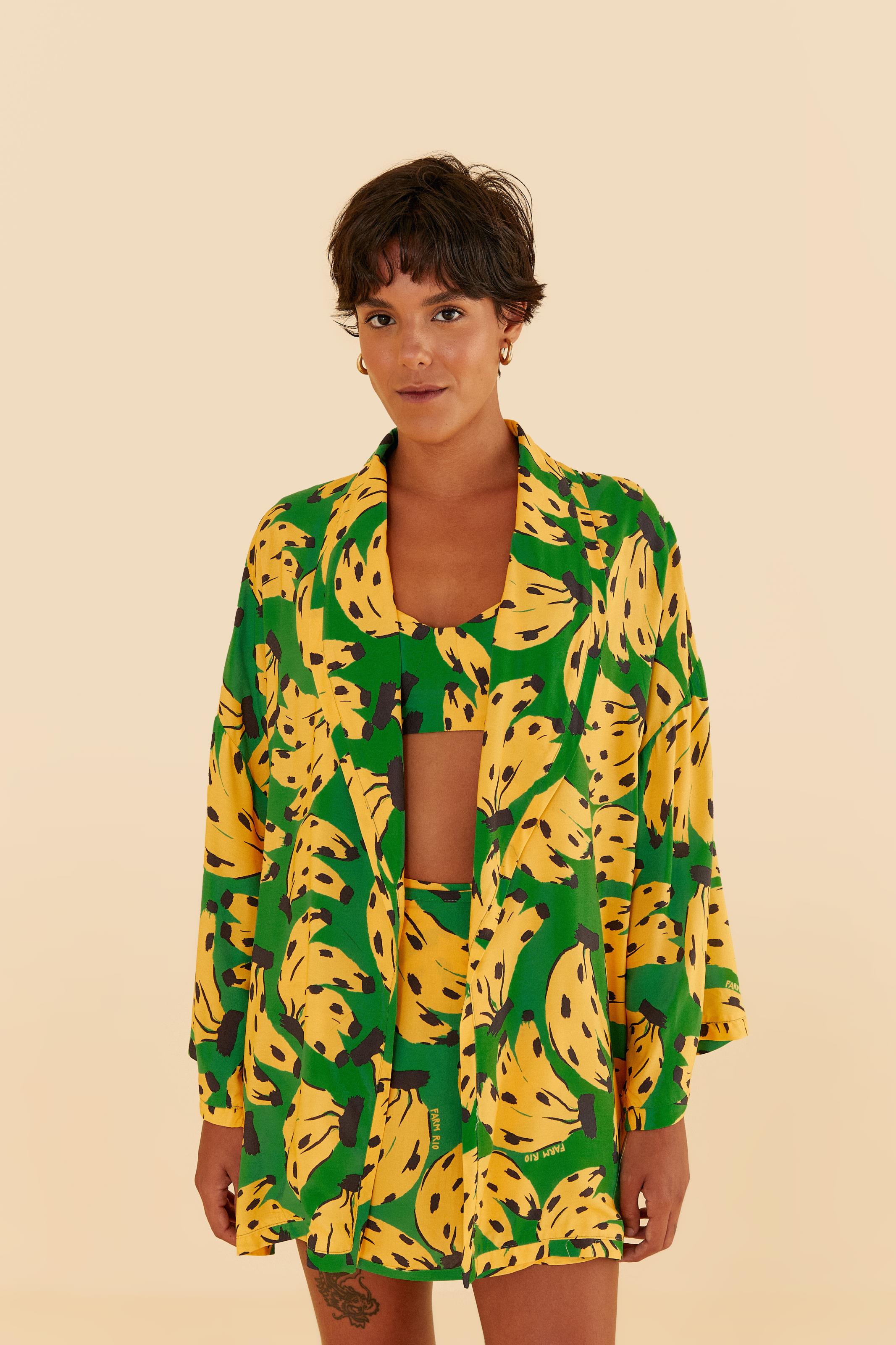 Kimono Estampado Bossa Banana