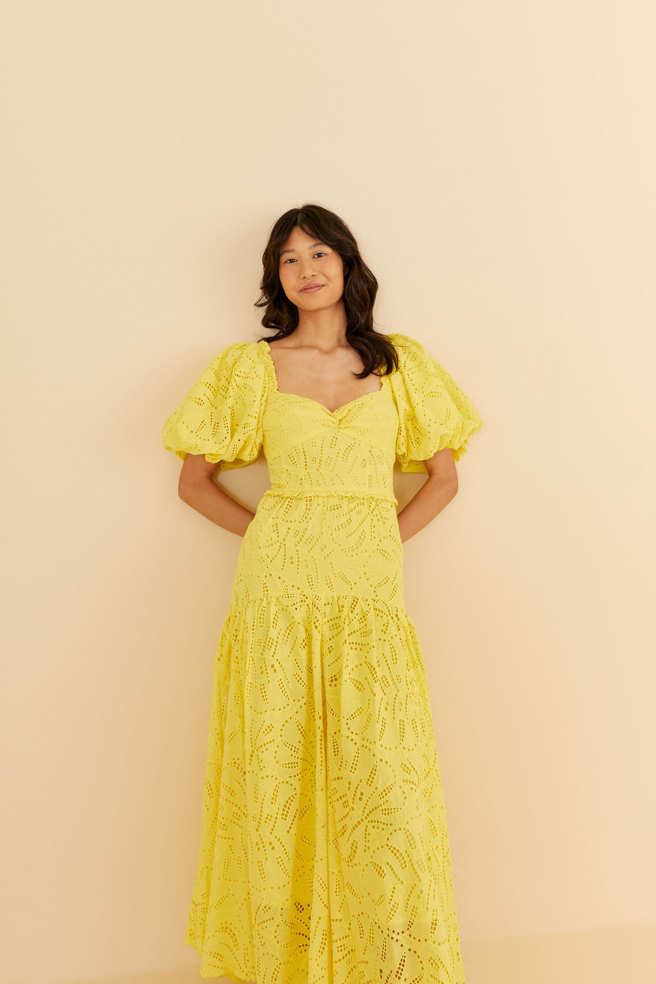 Vestido Laise Luz De Flor