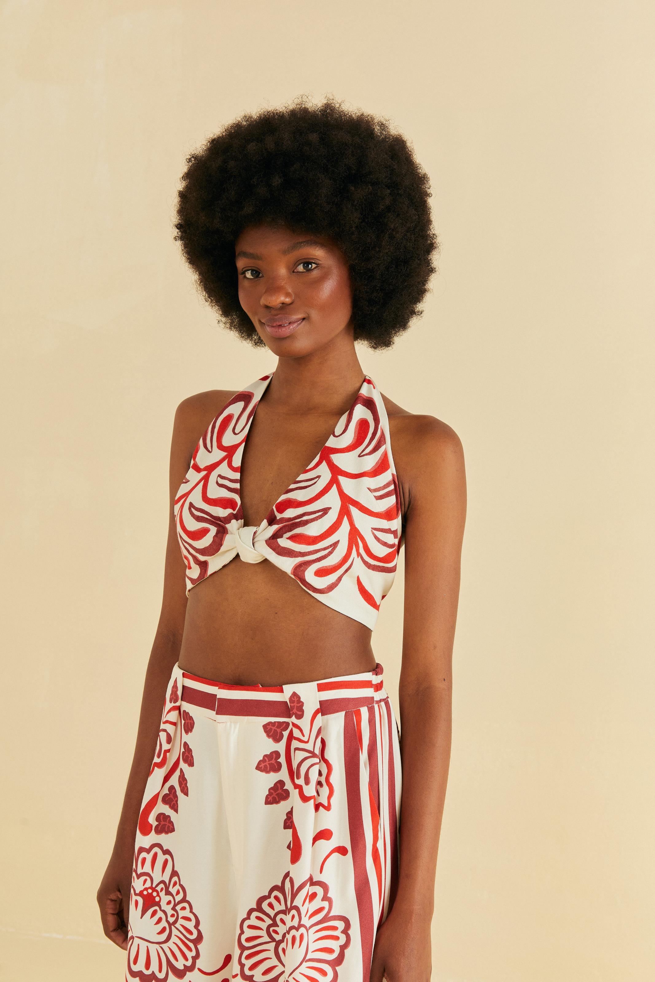 Top Estampado Tropicali
