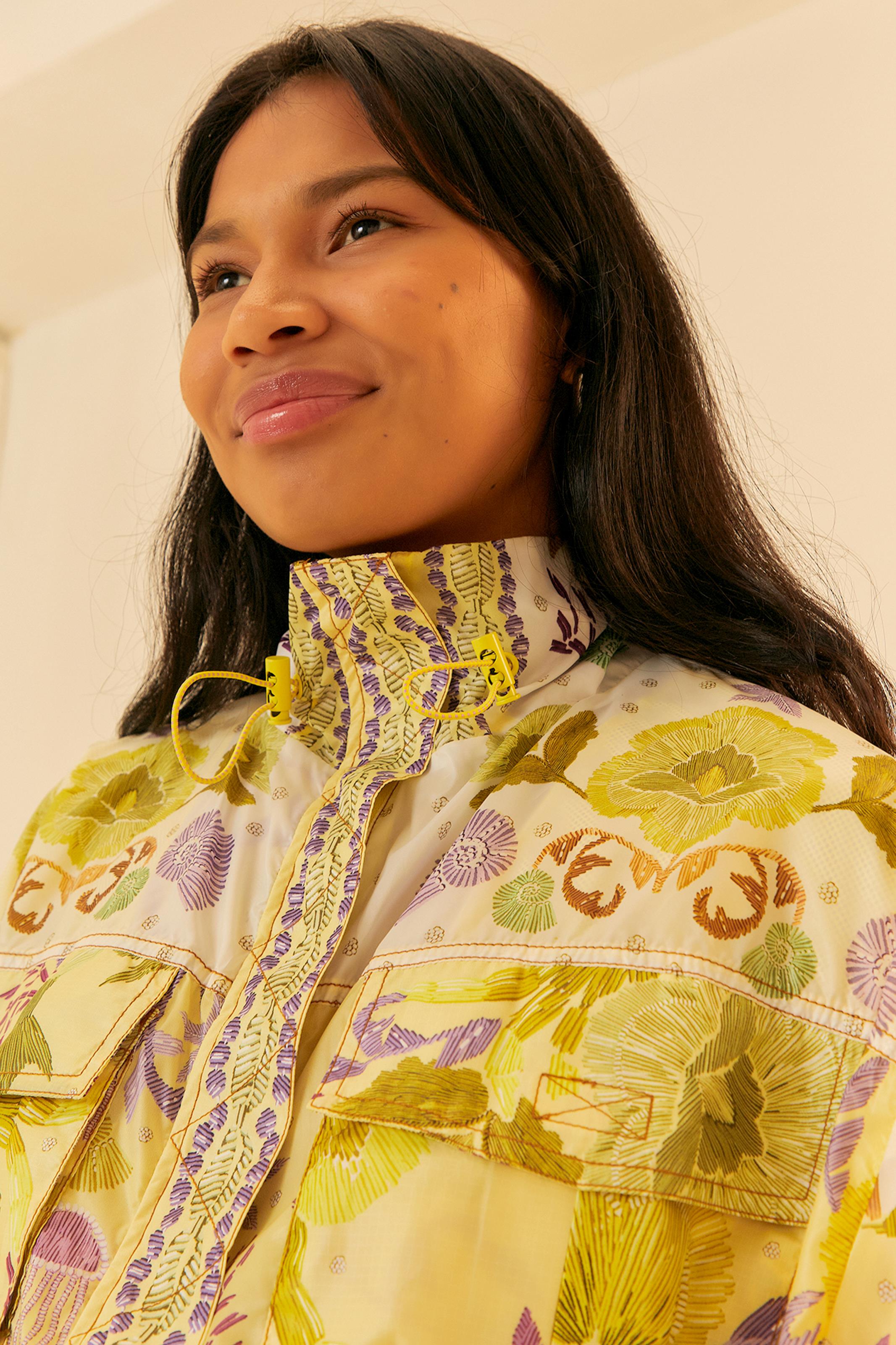 Parka Utilitária Estampada Antunes