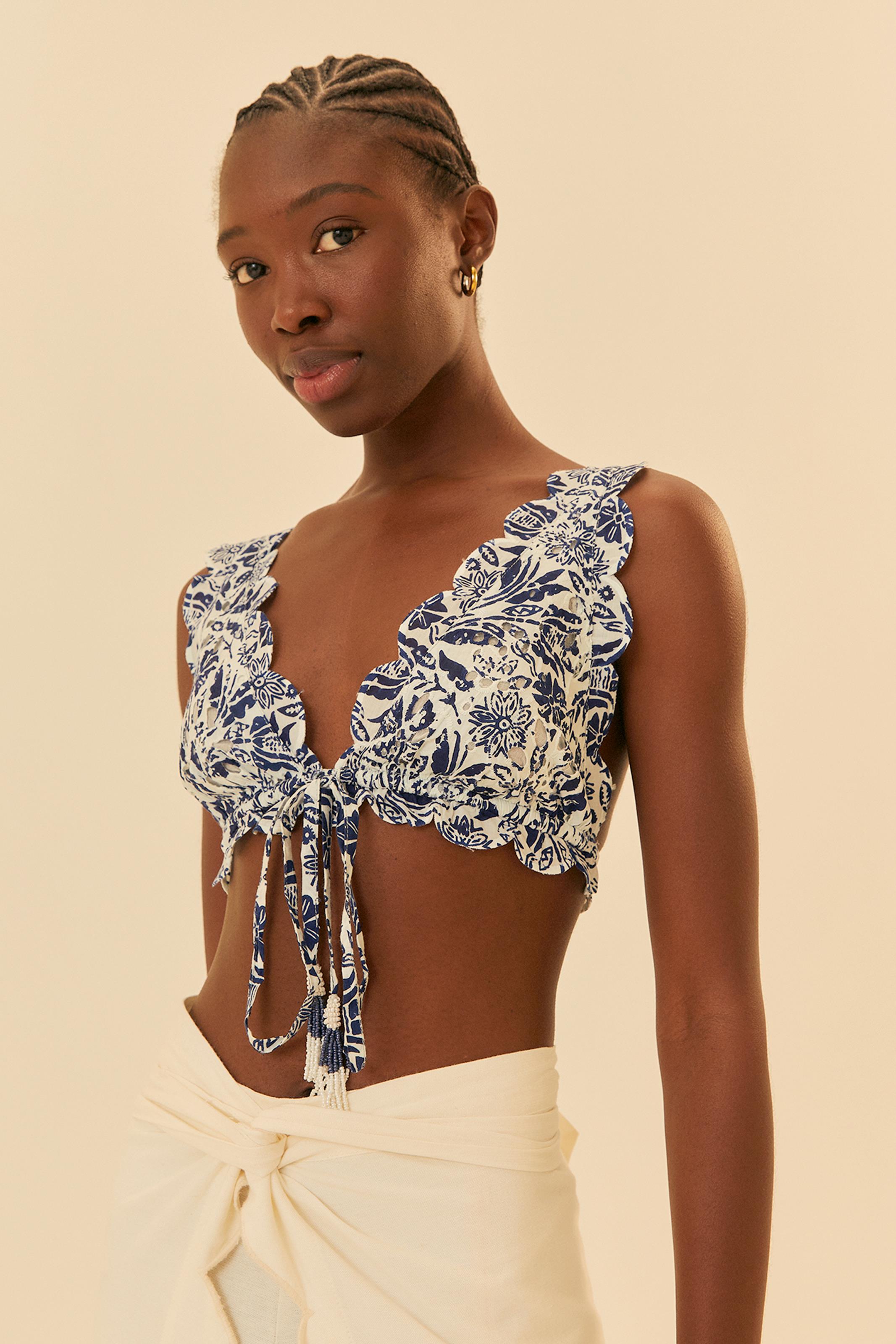 Top Laise Estampado