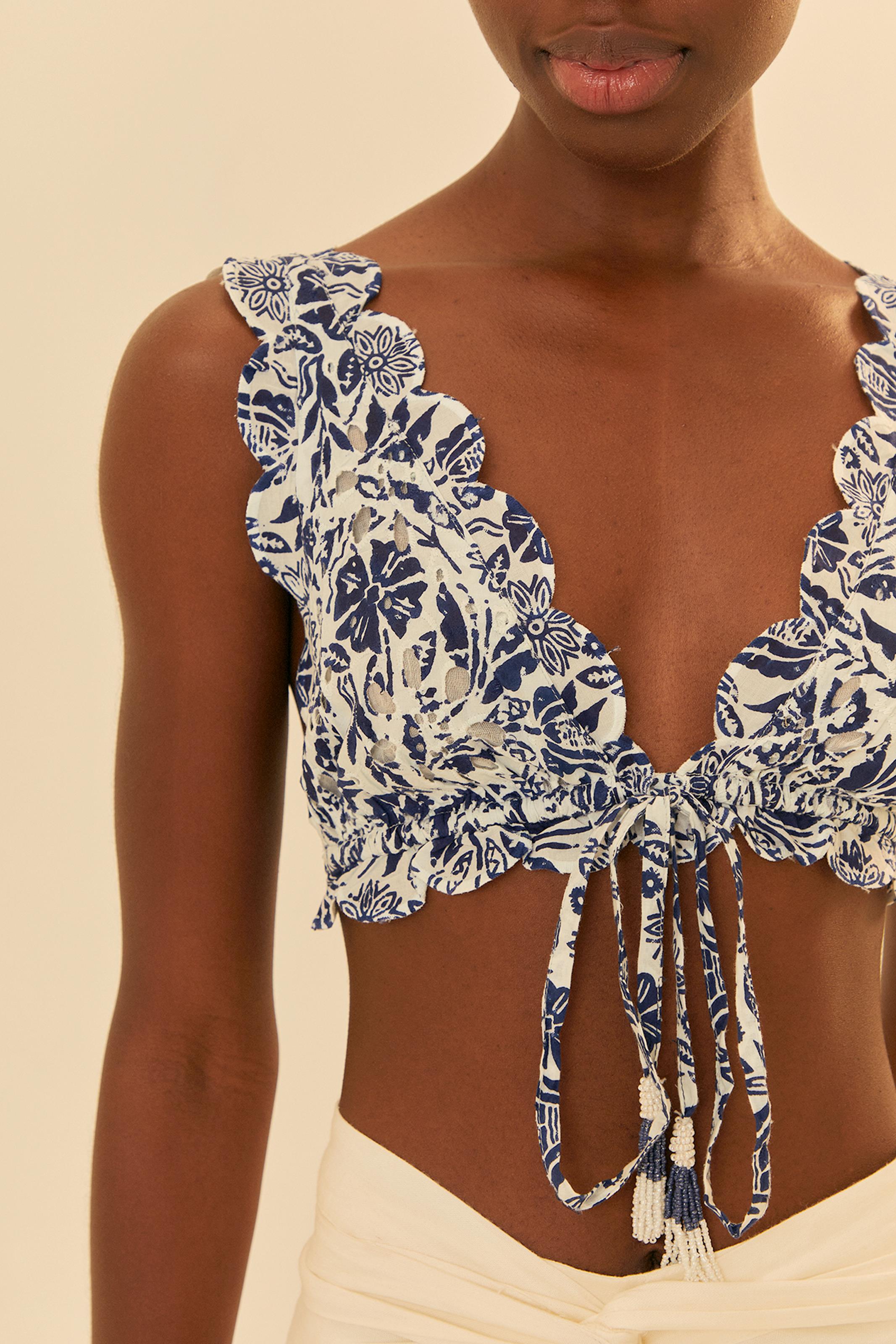 Top Laise Estampado