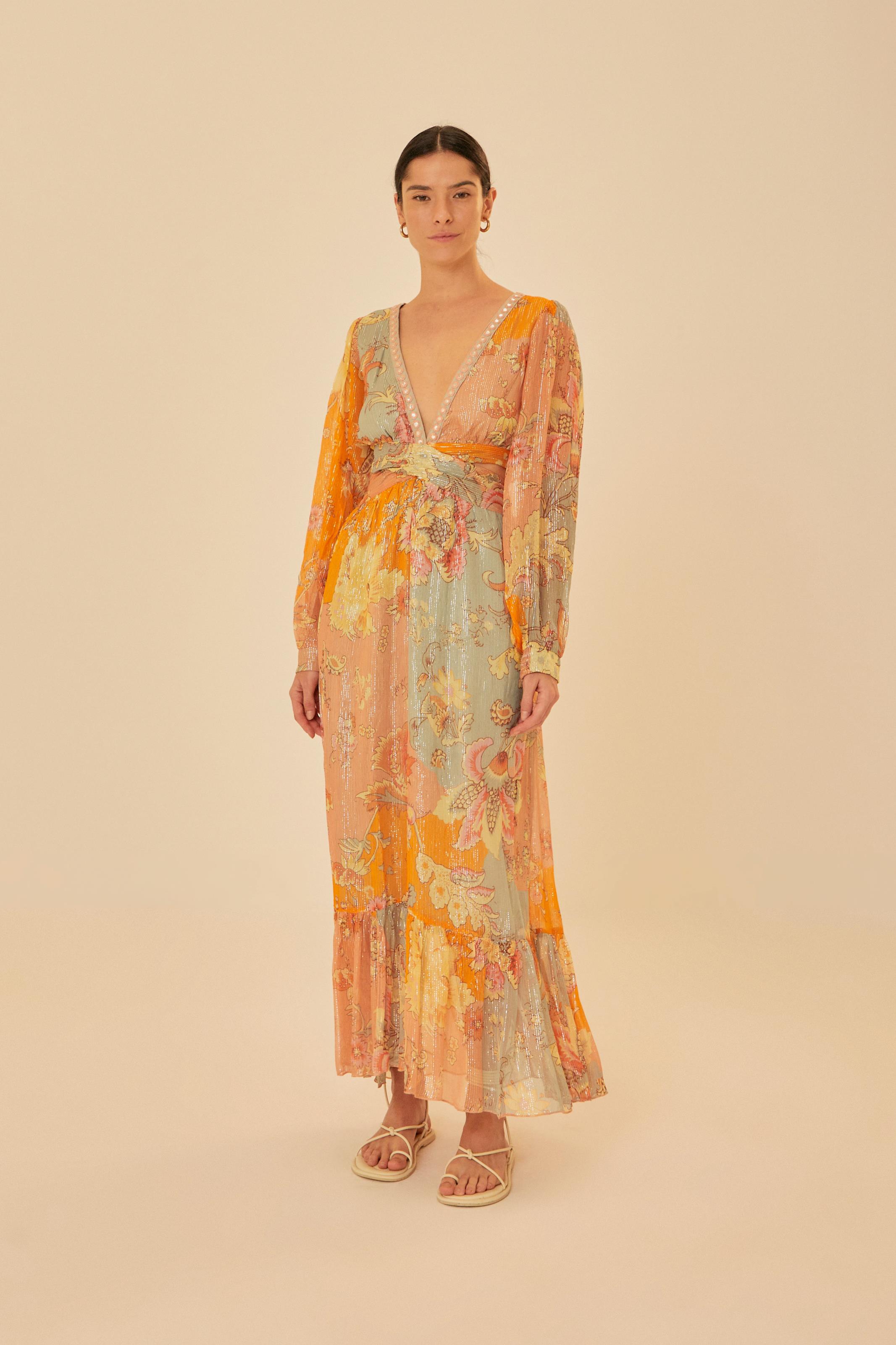 Vestido Longo Lastex