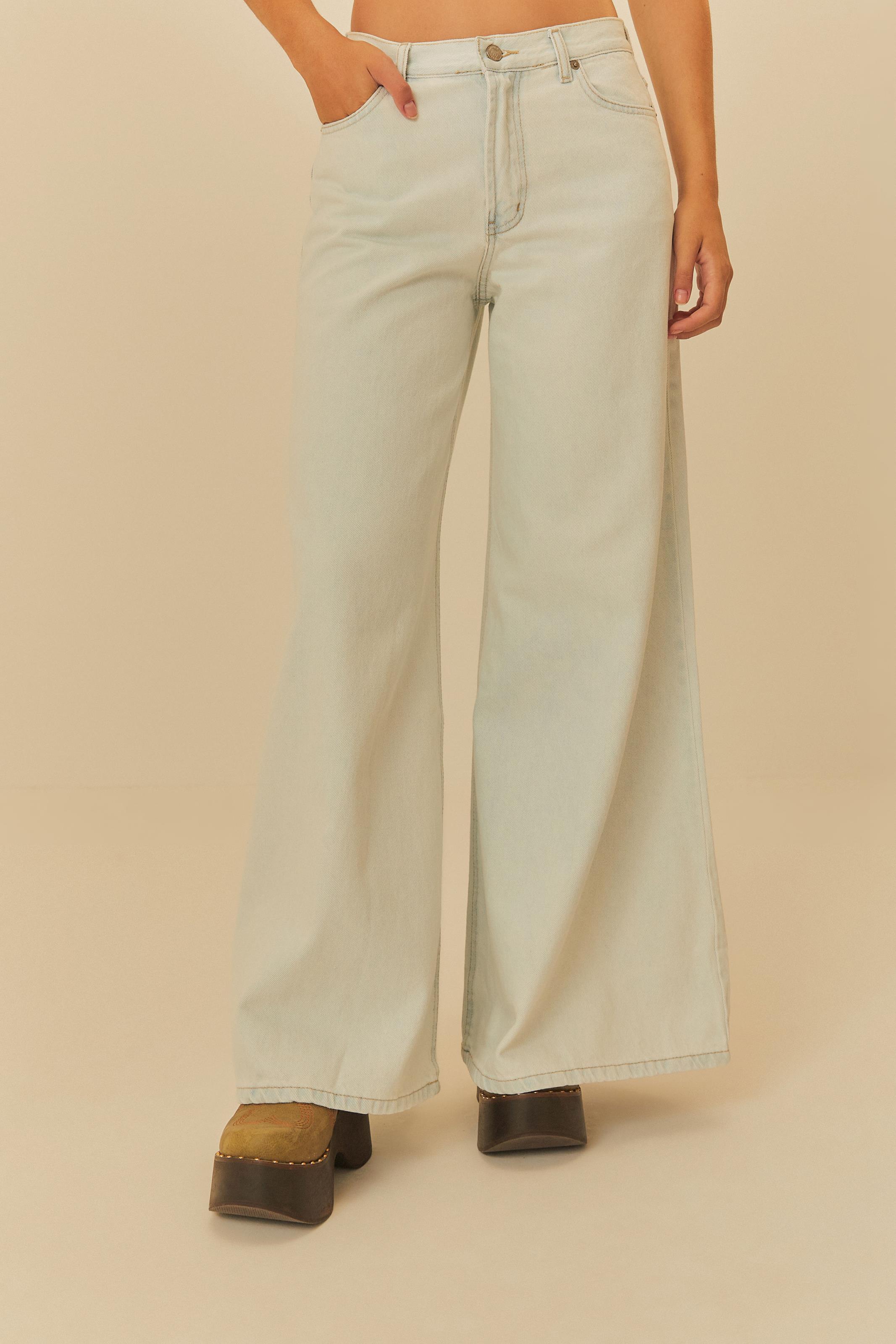 Calça Jeans Loose Light