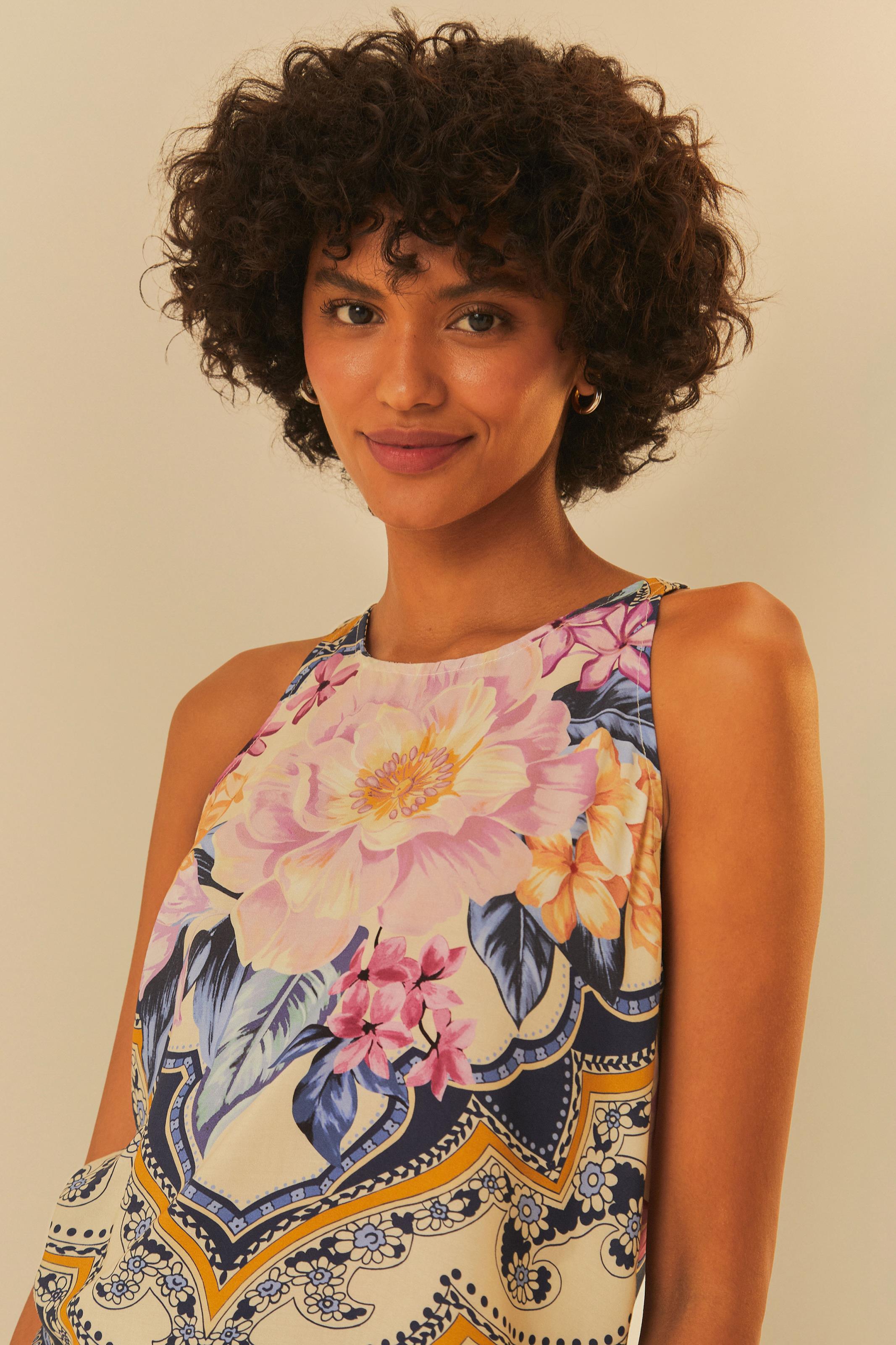 Regata Estampada Lenço De Inverno