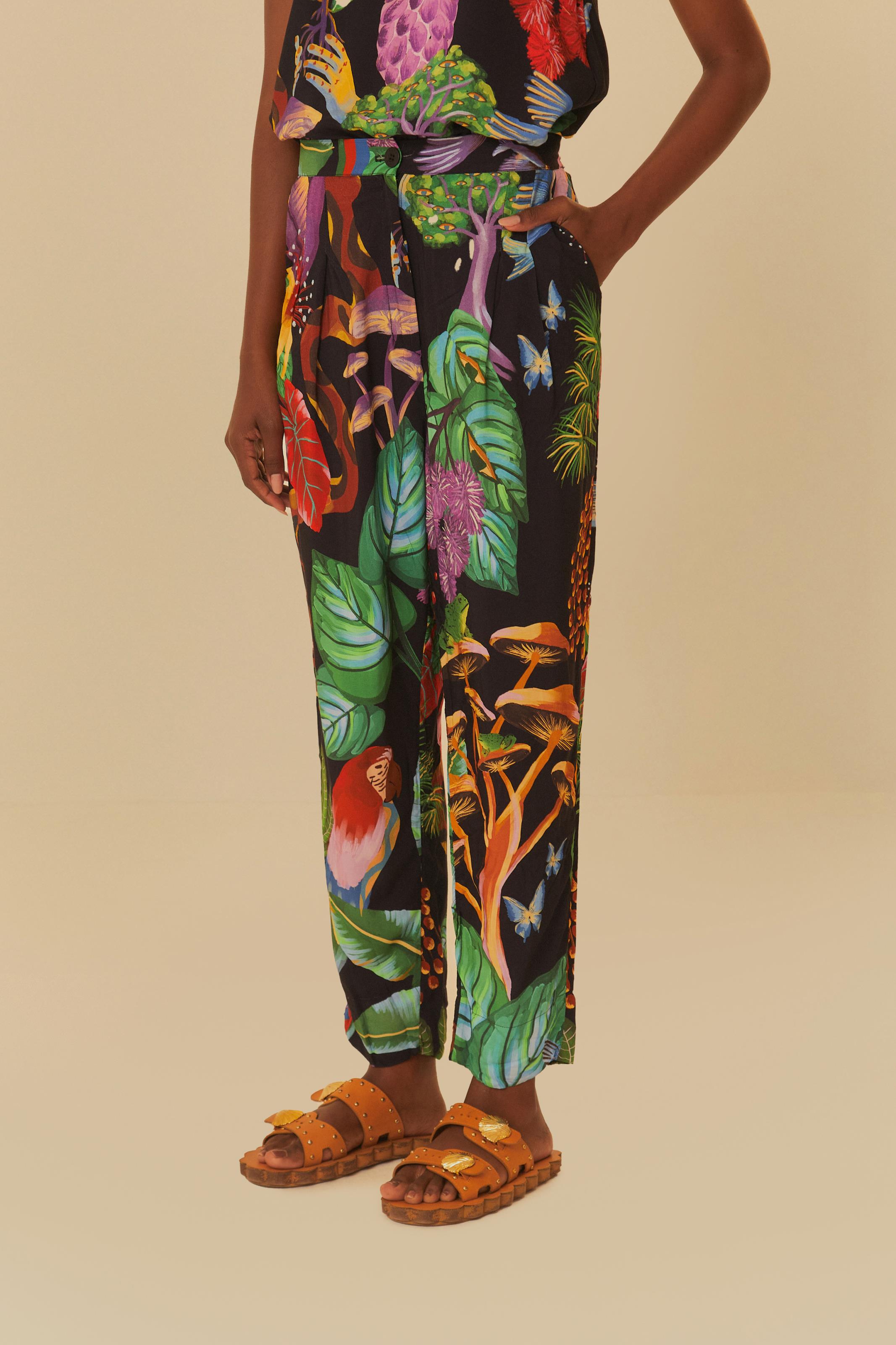 Calça Estampada Caminho Yawanawa