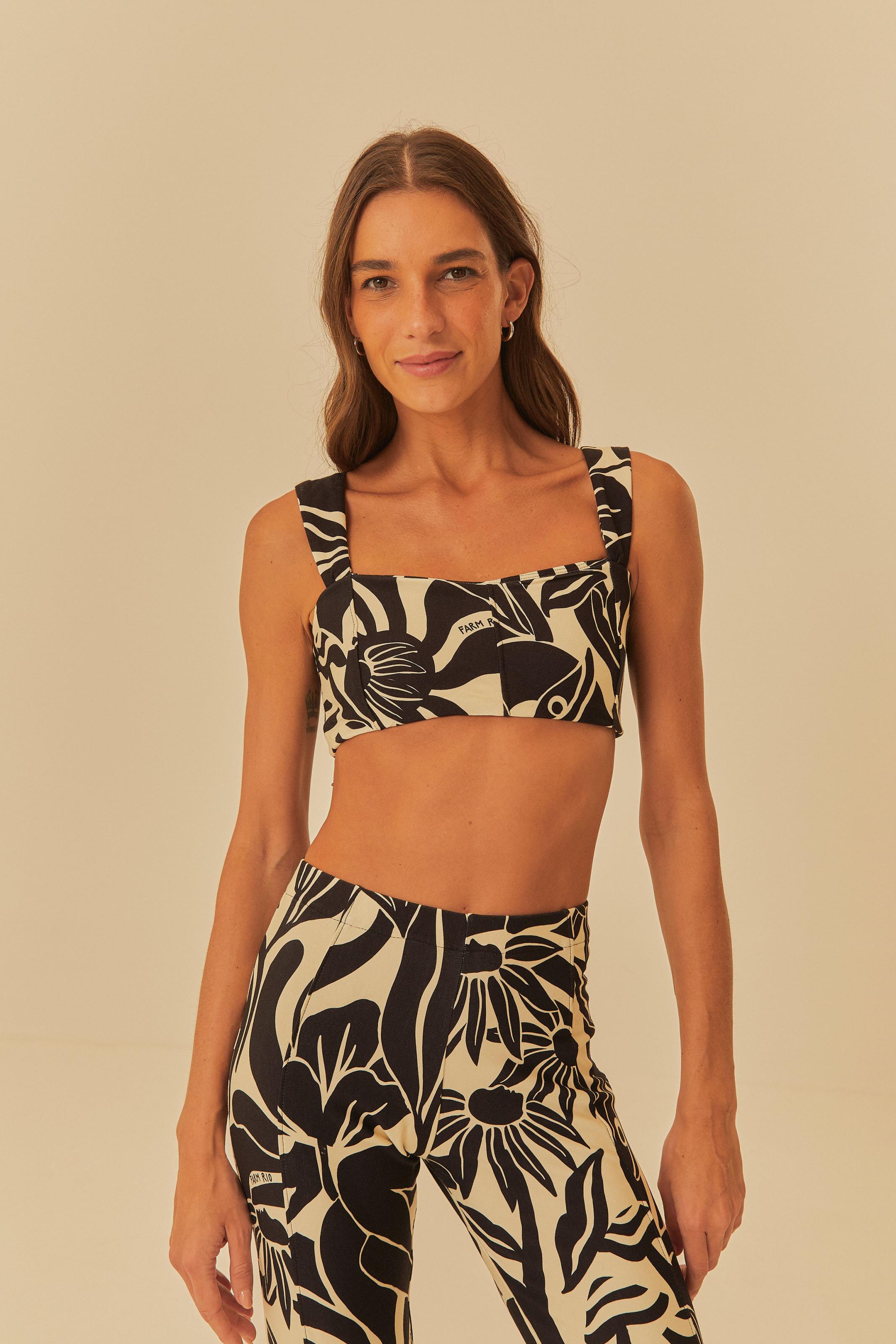 Top Estampado Delicadeza Surreal