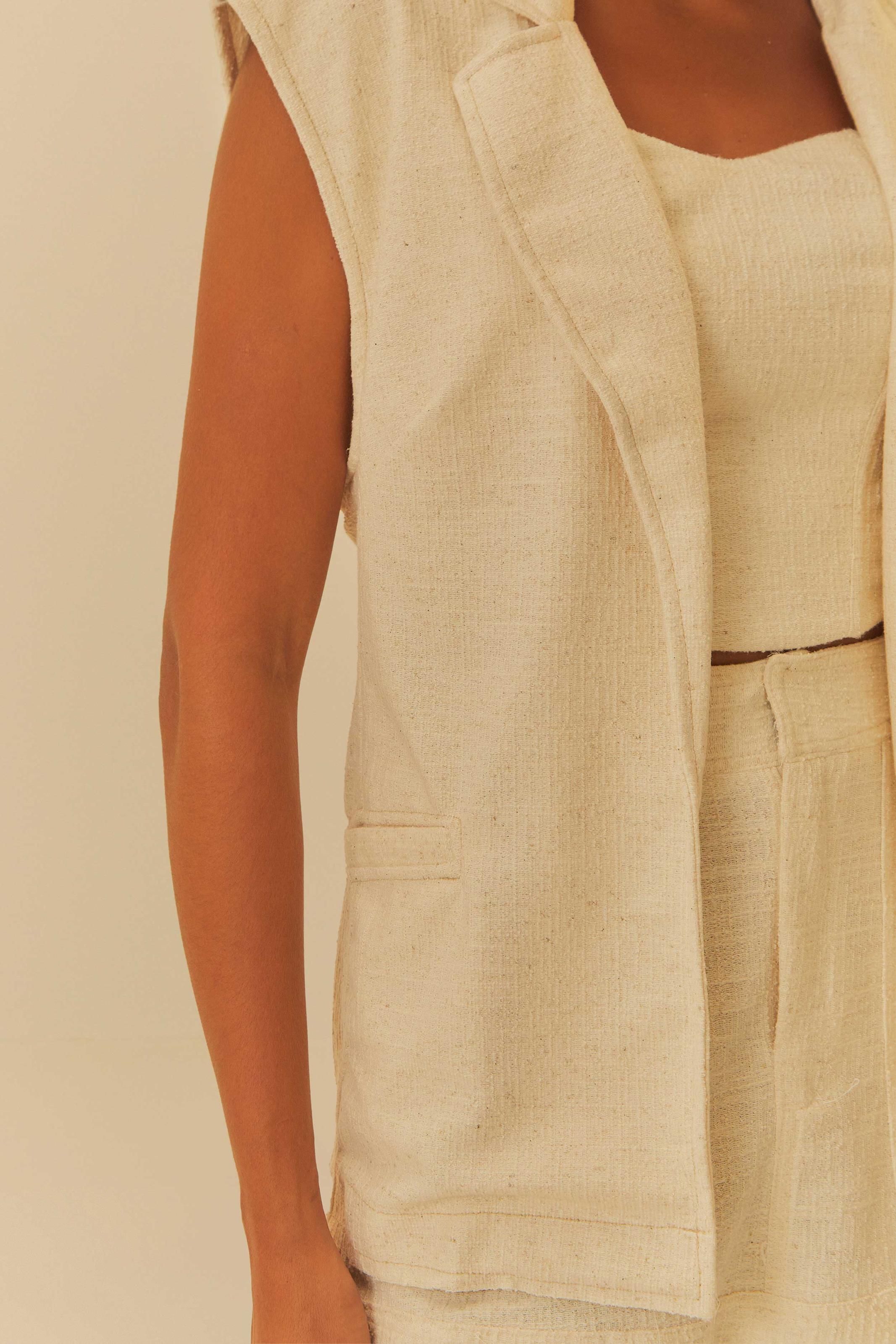 Colete Tweed