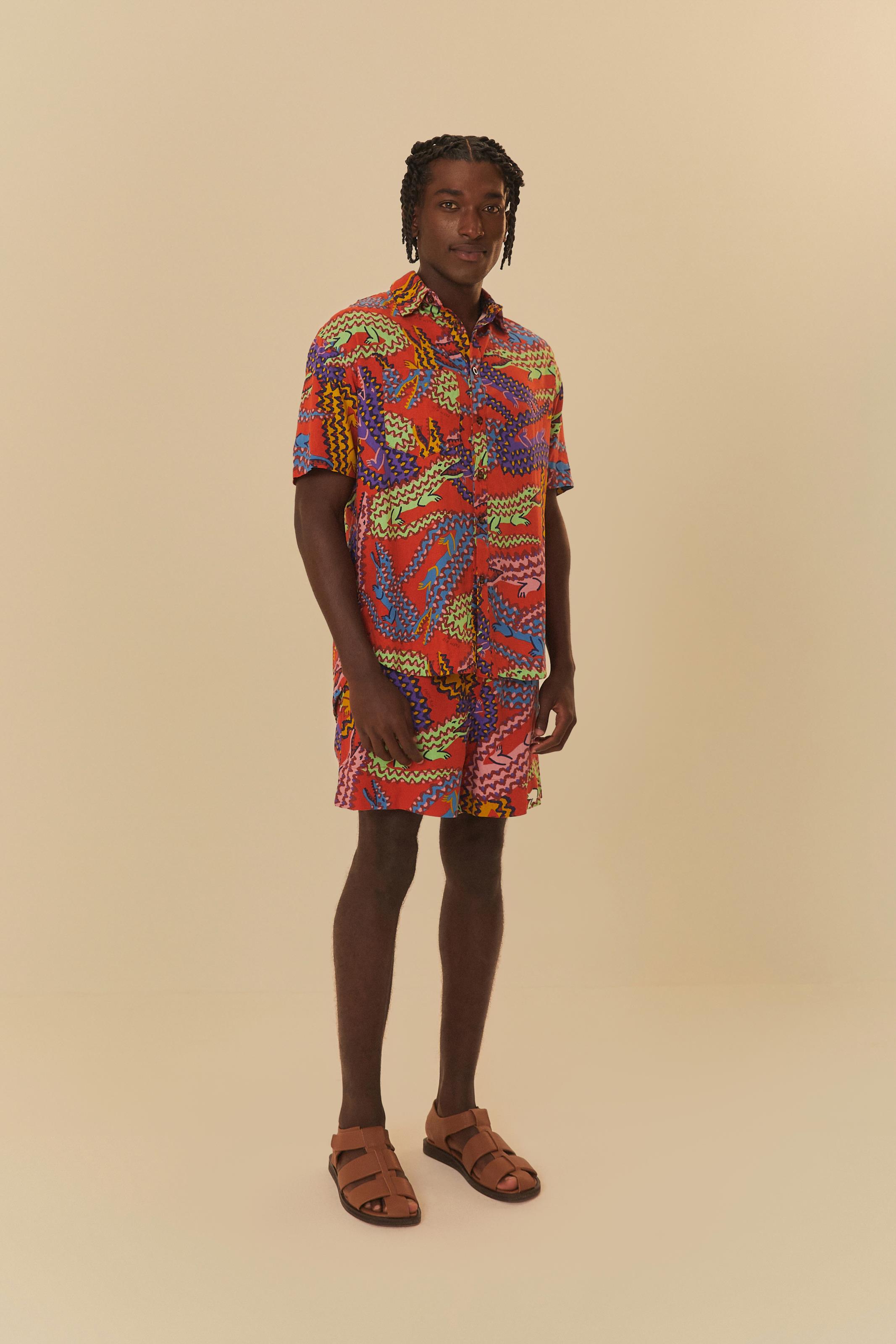 Camisa Uni Estampada Jacadino