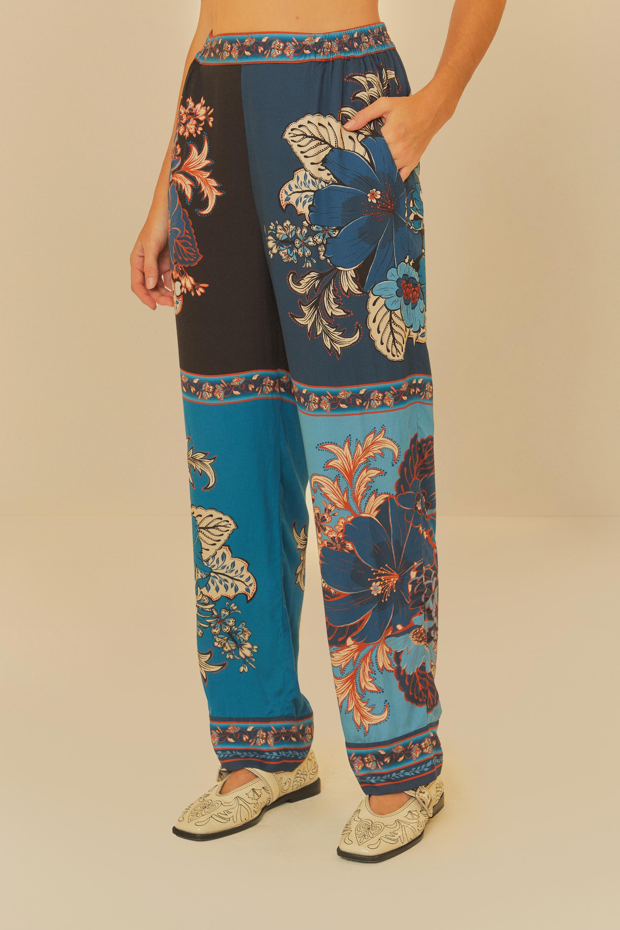 Calça Estampada Dália Lenço