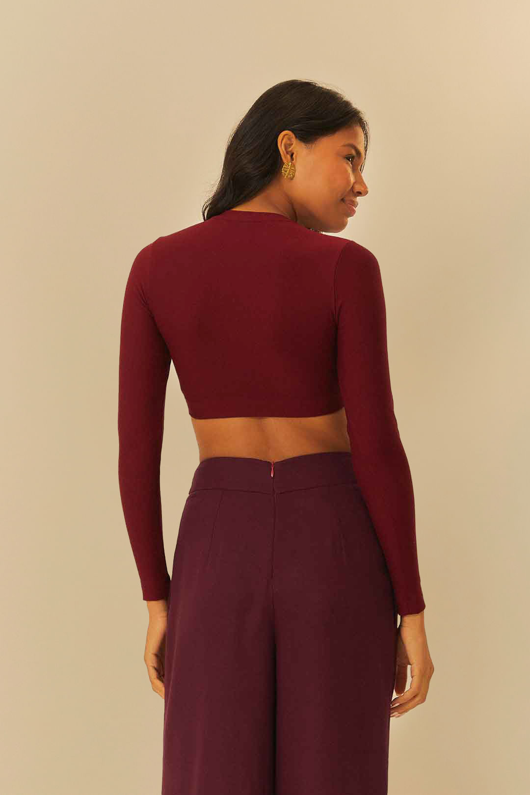 Blusa Cropped Aro