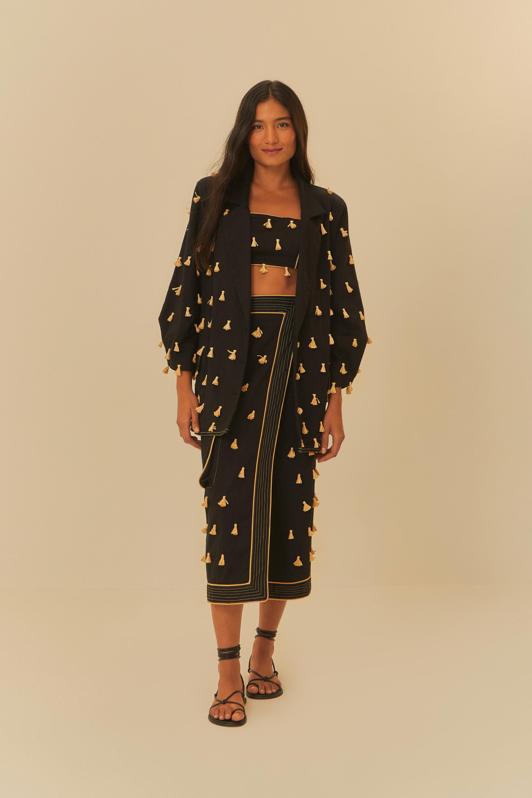 Top Tassel Ráfia