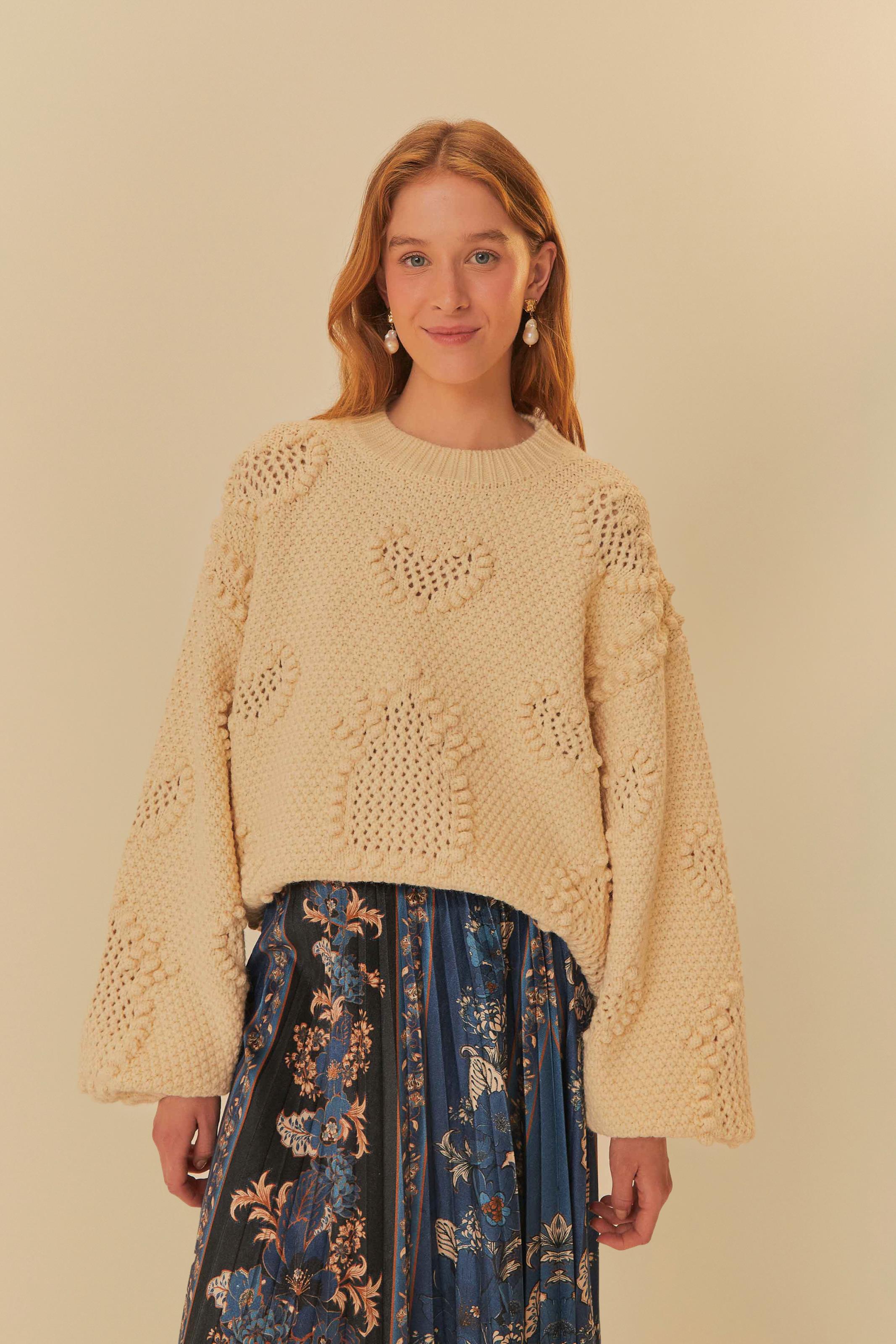 Pull Tricot Artesanal Jasmin