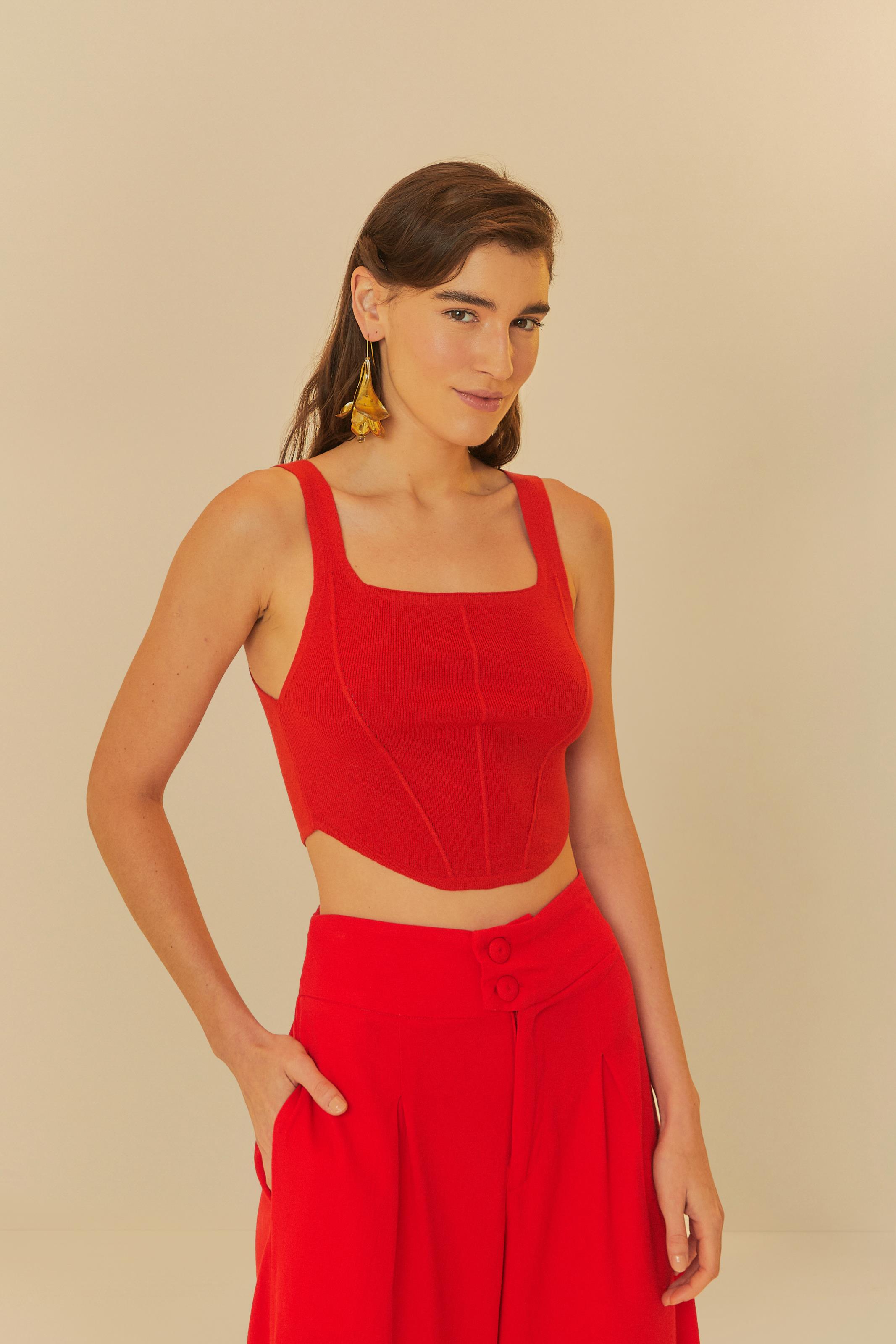 Top Tricot Corselet