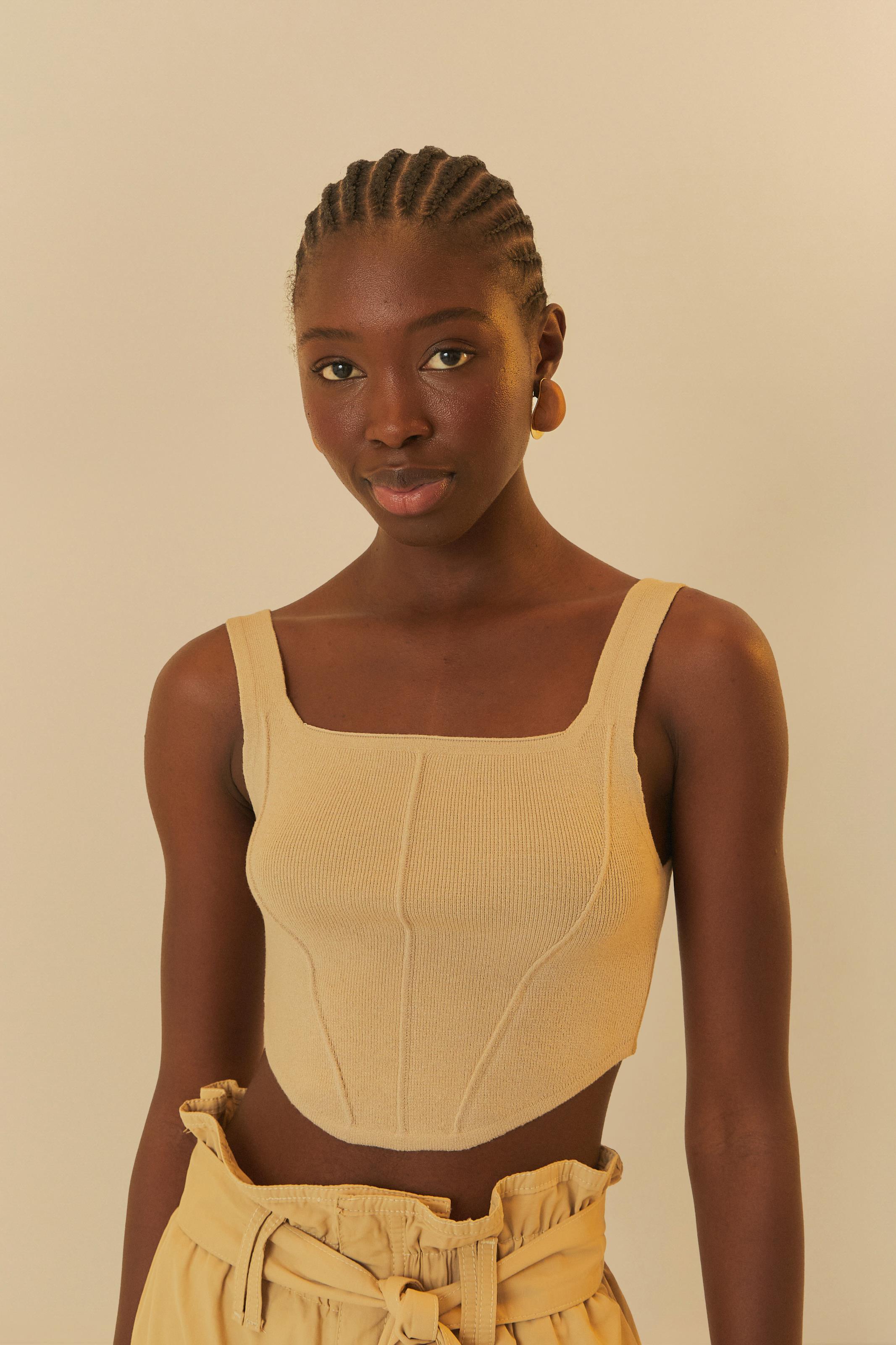 Top Tricot Corselet