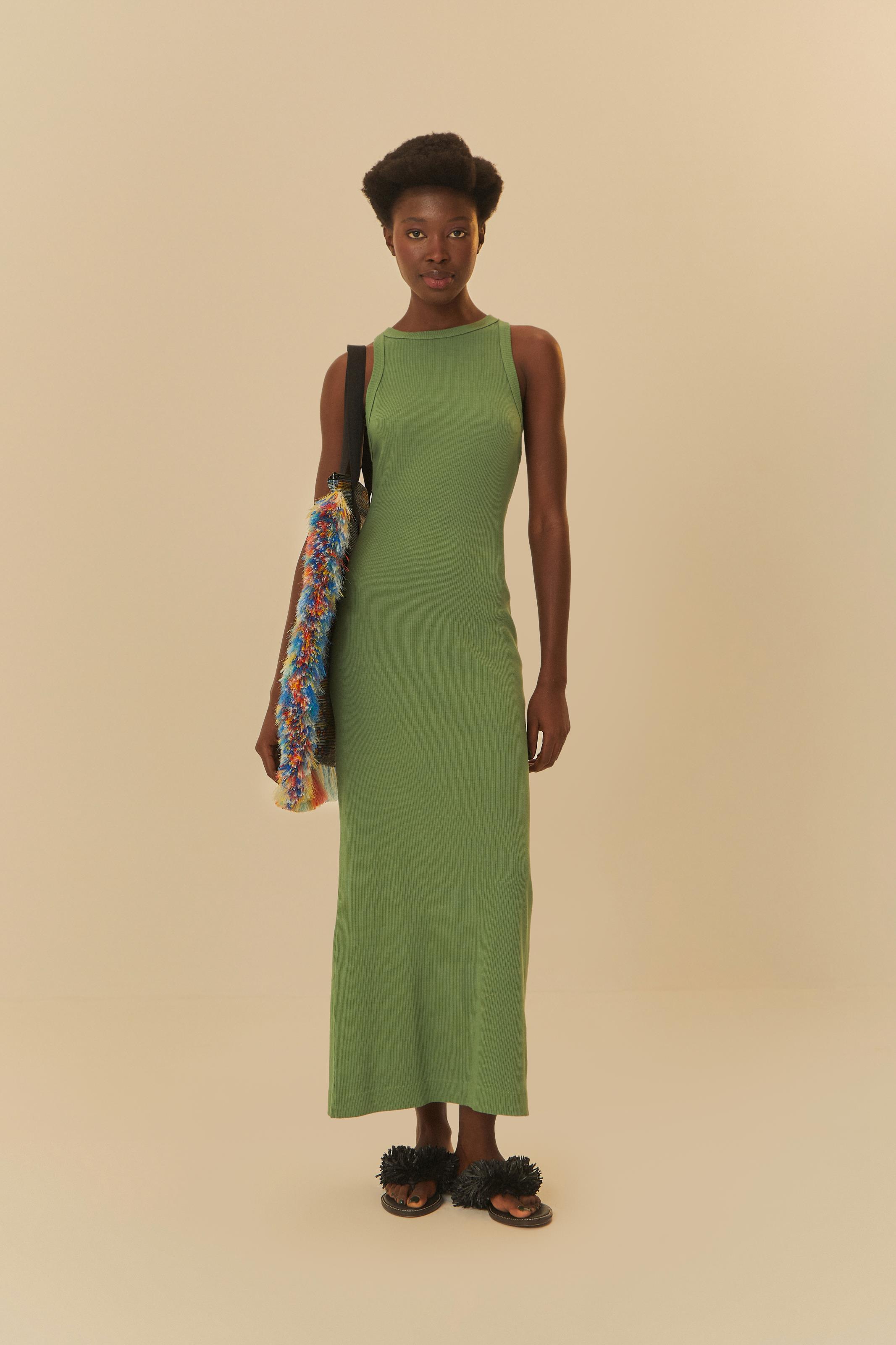 Vestido Básico Rib