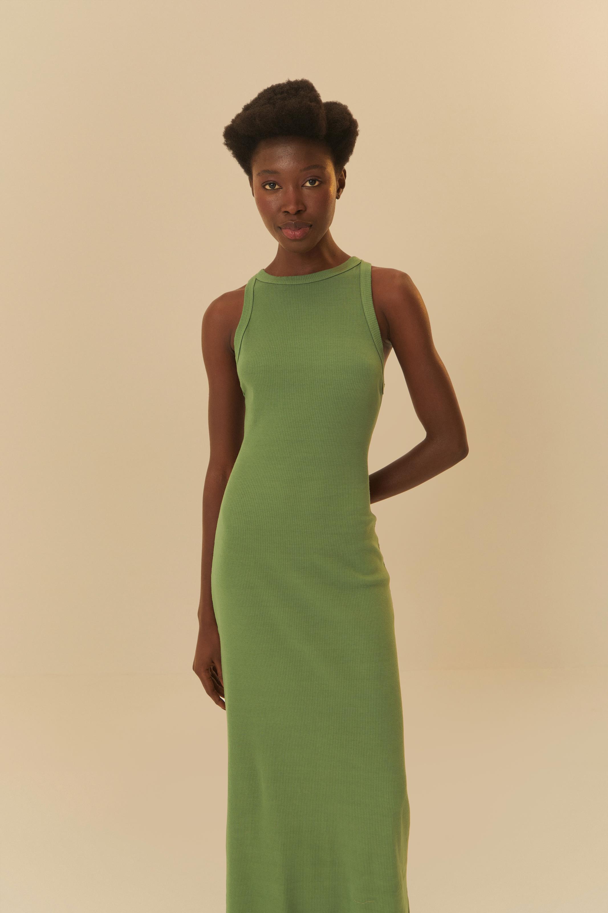 Vestido Básico Rib