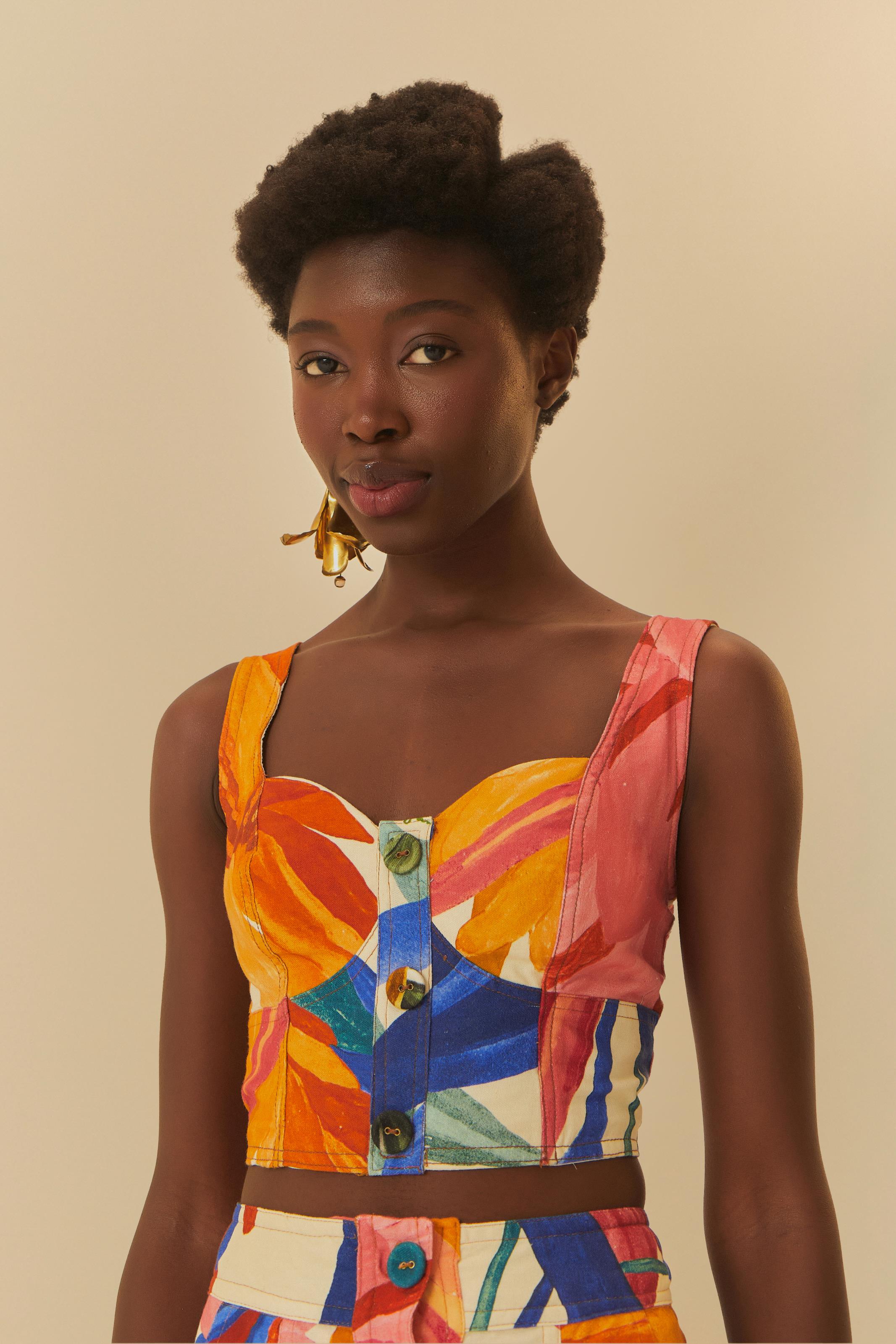 Top Estampado Luiza