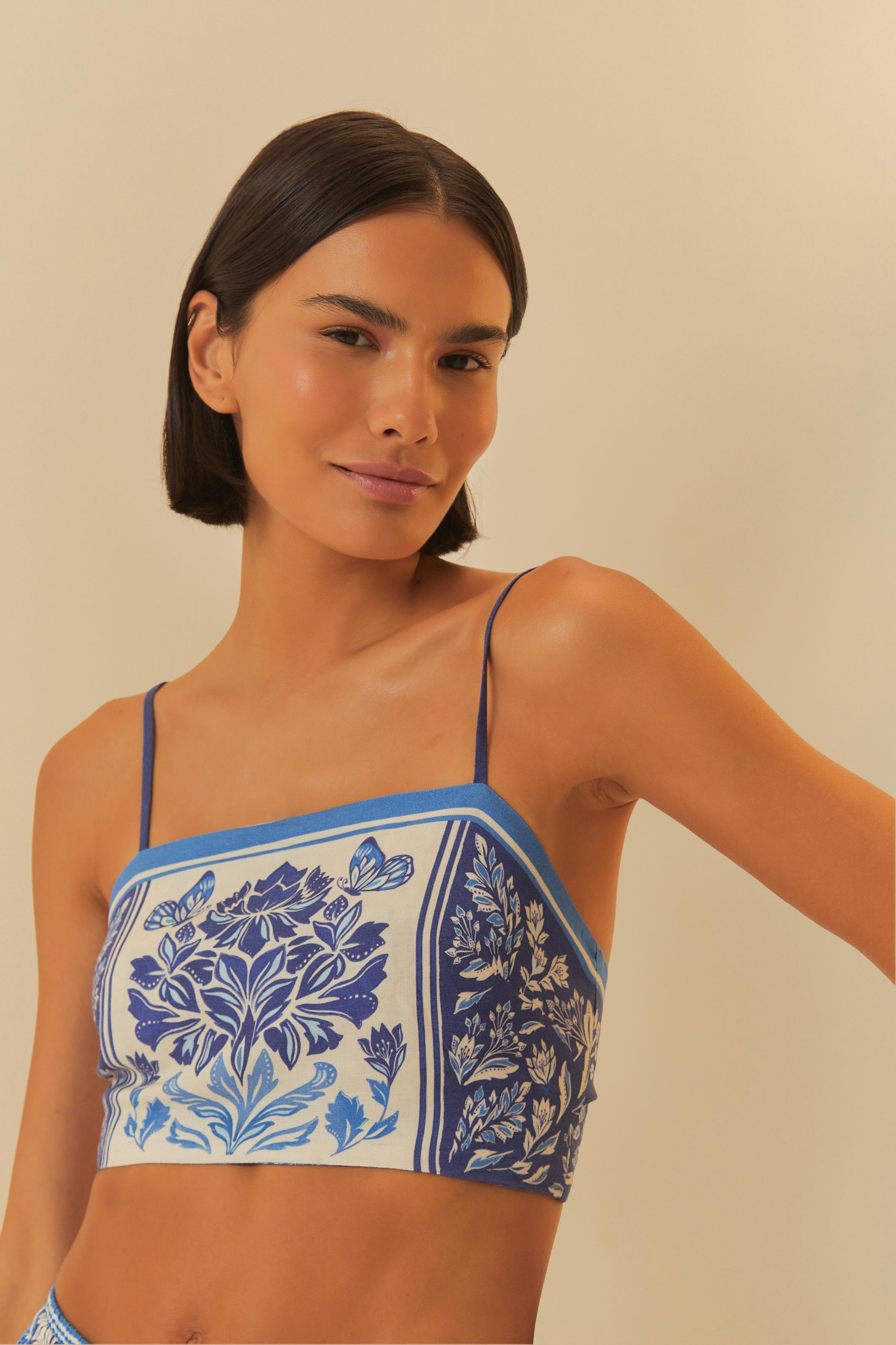 Top Double Estampado Heloísa