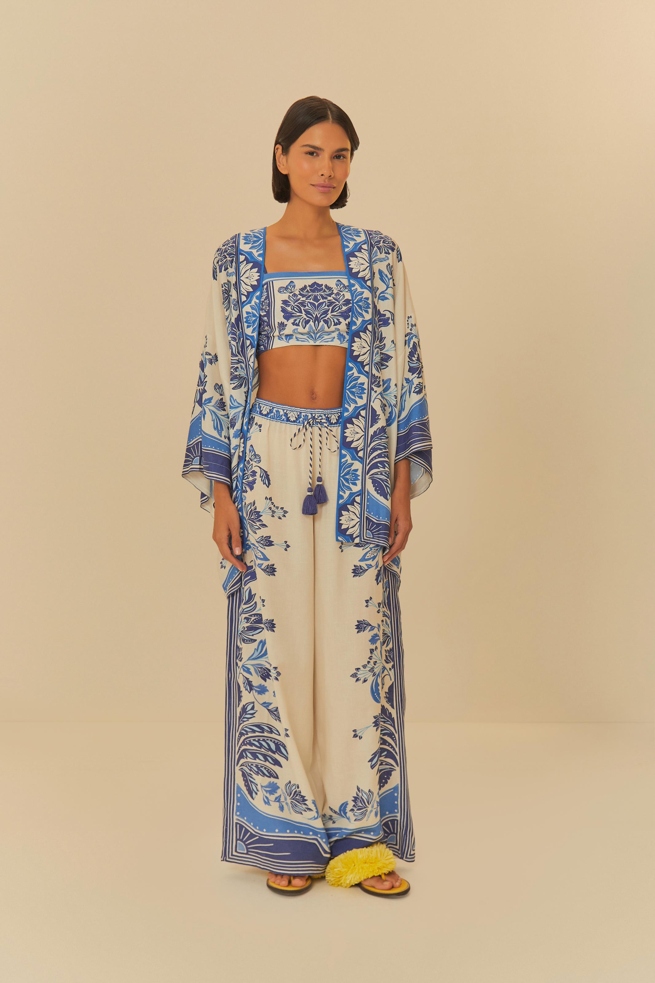 Kimono Estampado Heloísa