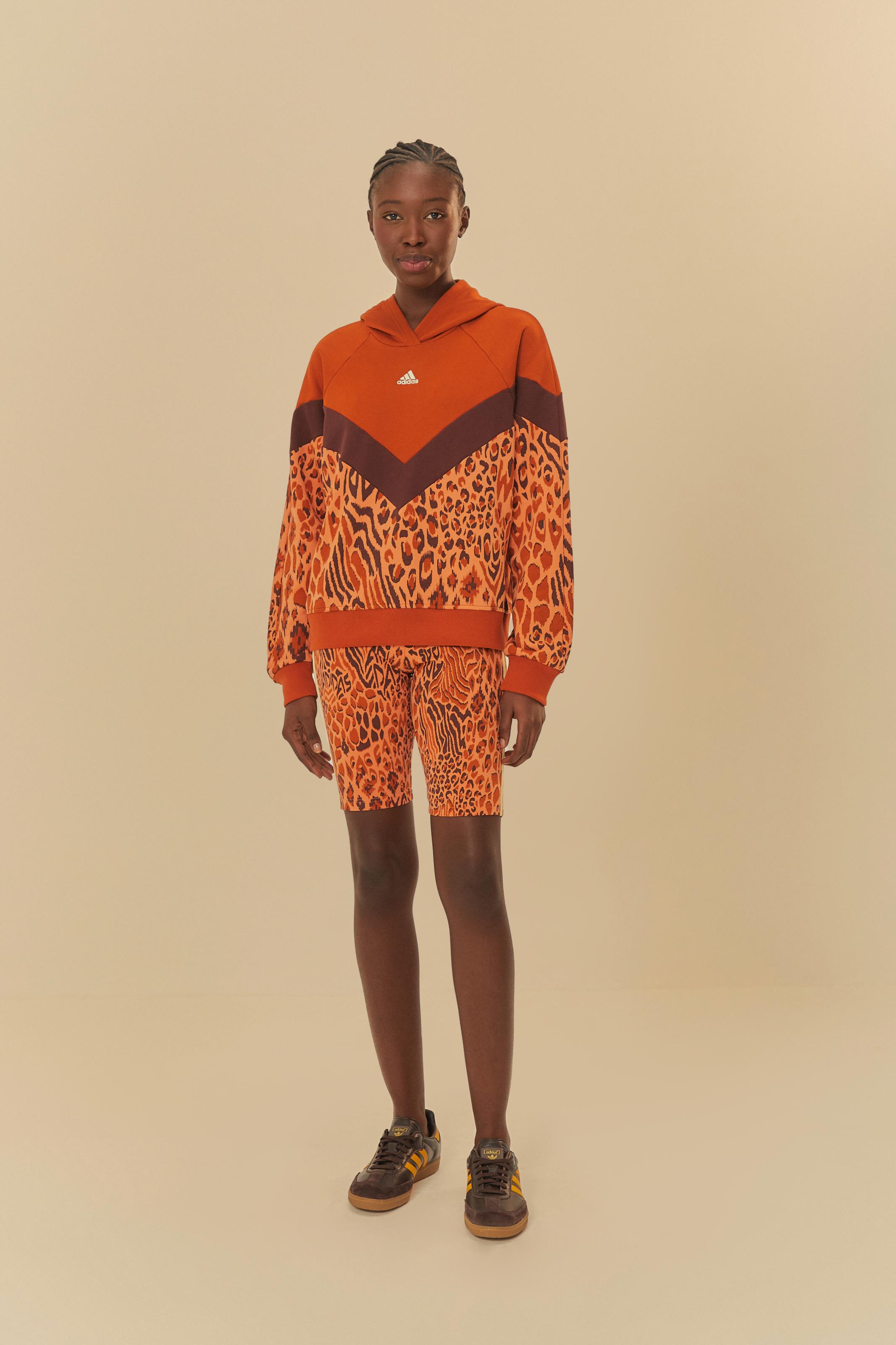 Bermuda Adidas Textures Mix Marrom