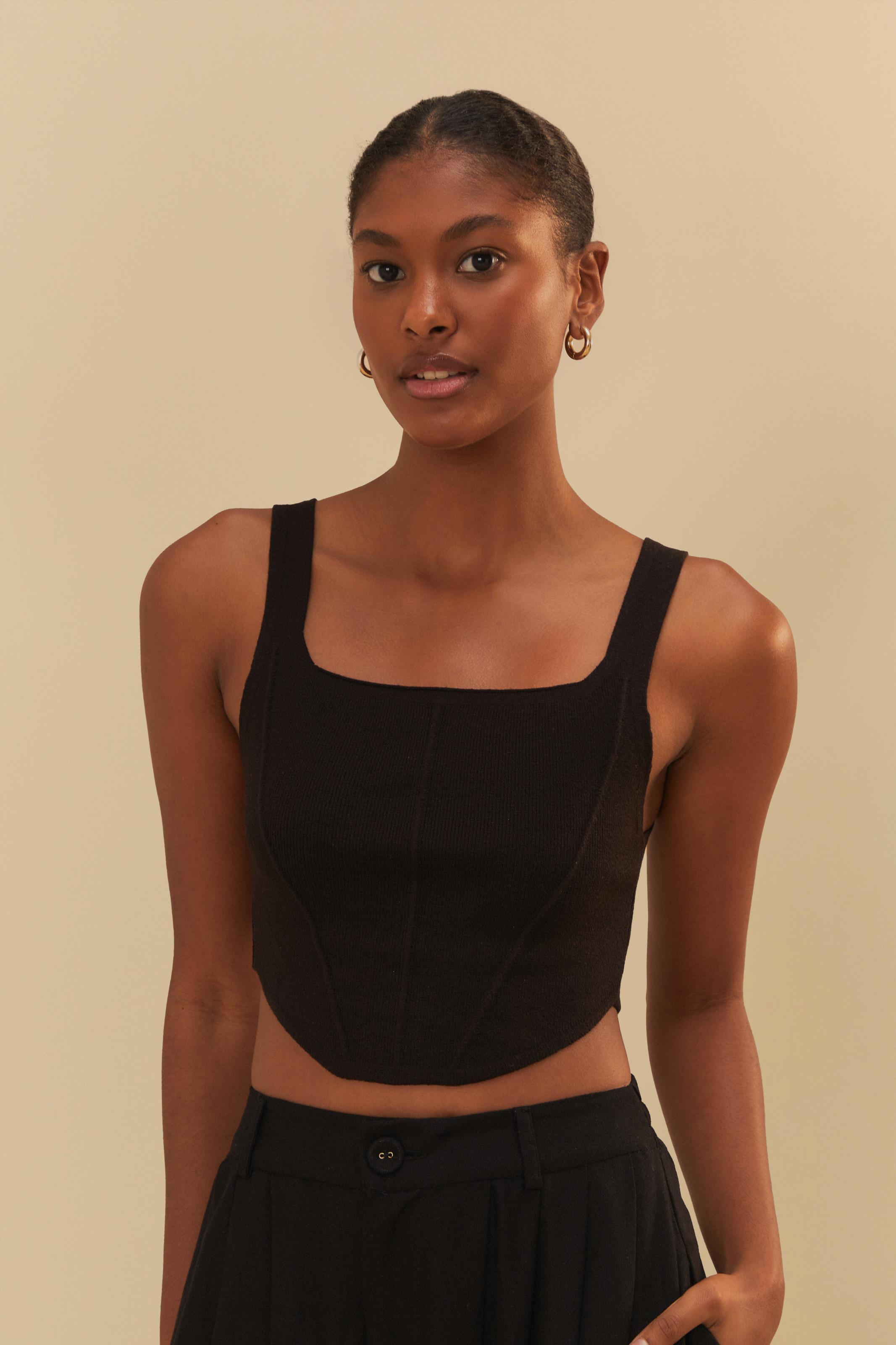 Top Tricot Corselet