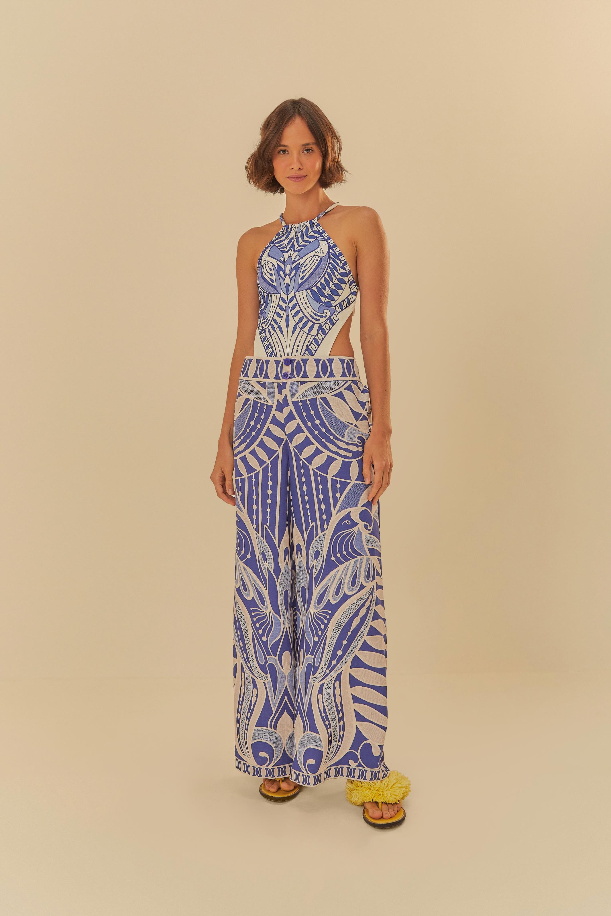 Body Estampado Samambaia