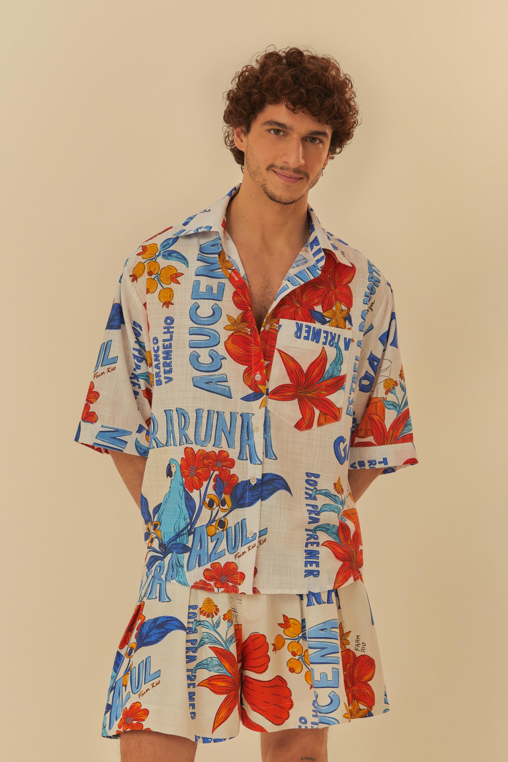 Camisa Estampada Garota Jamburana