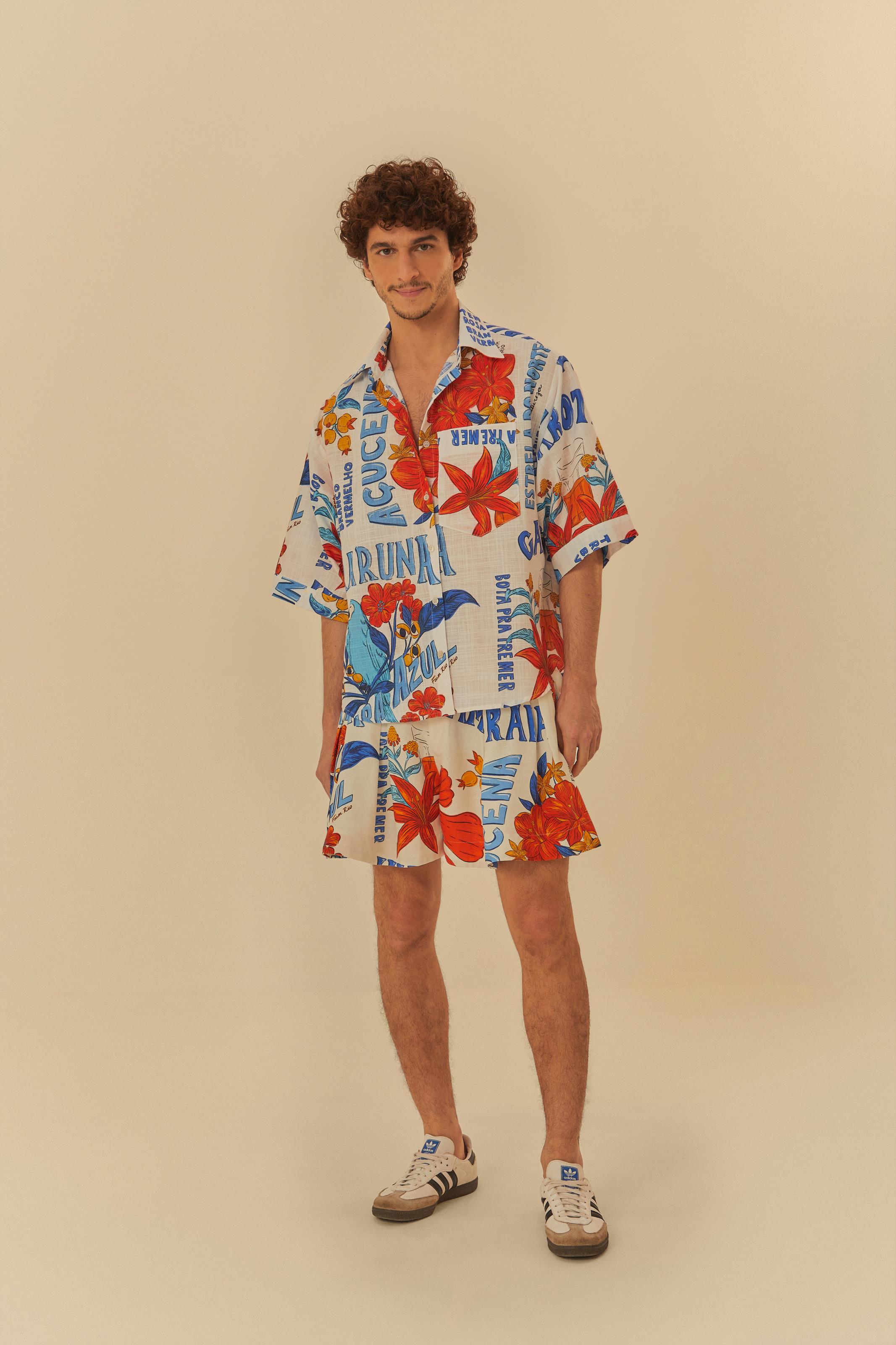 Camisa Estampada Garota Jamburana