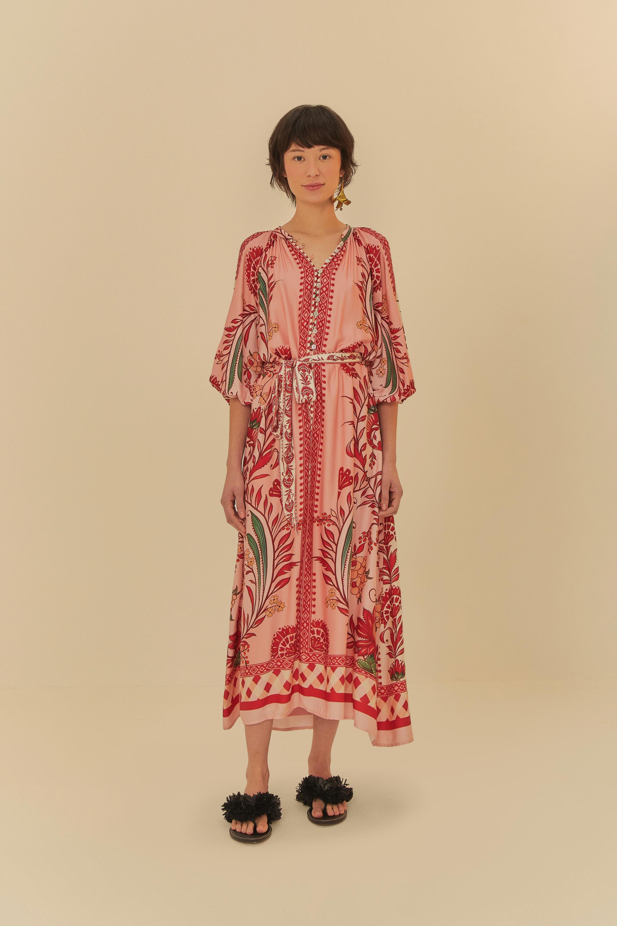 Vestido Estampado Leveza Romântica