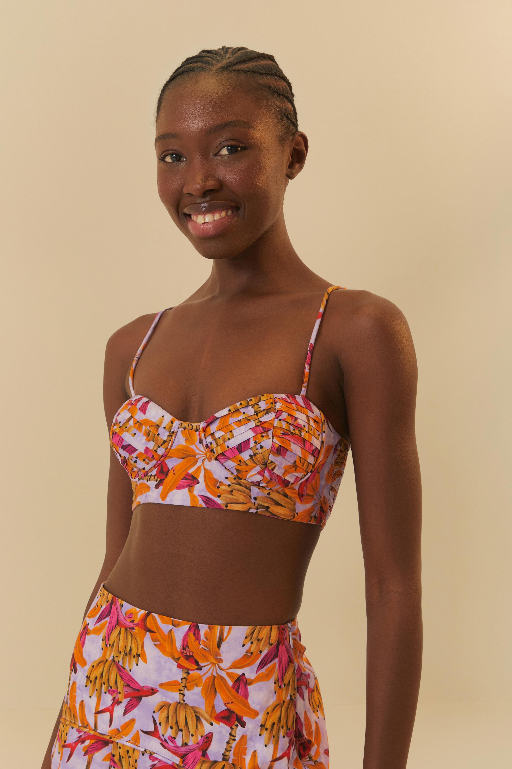 Top Estampado Banana Pingo