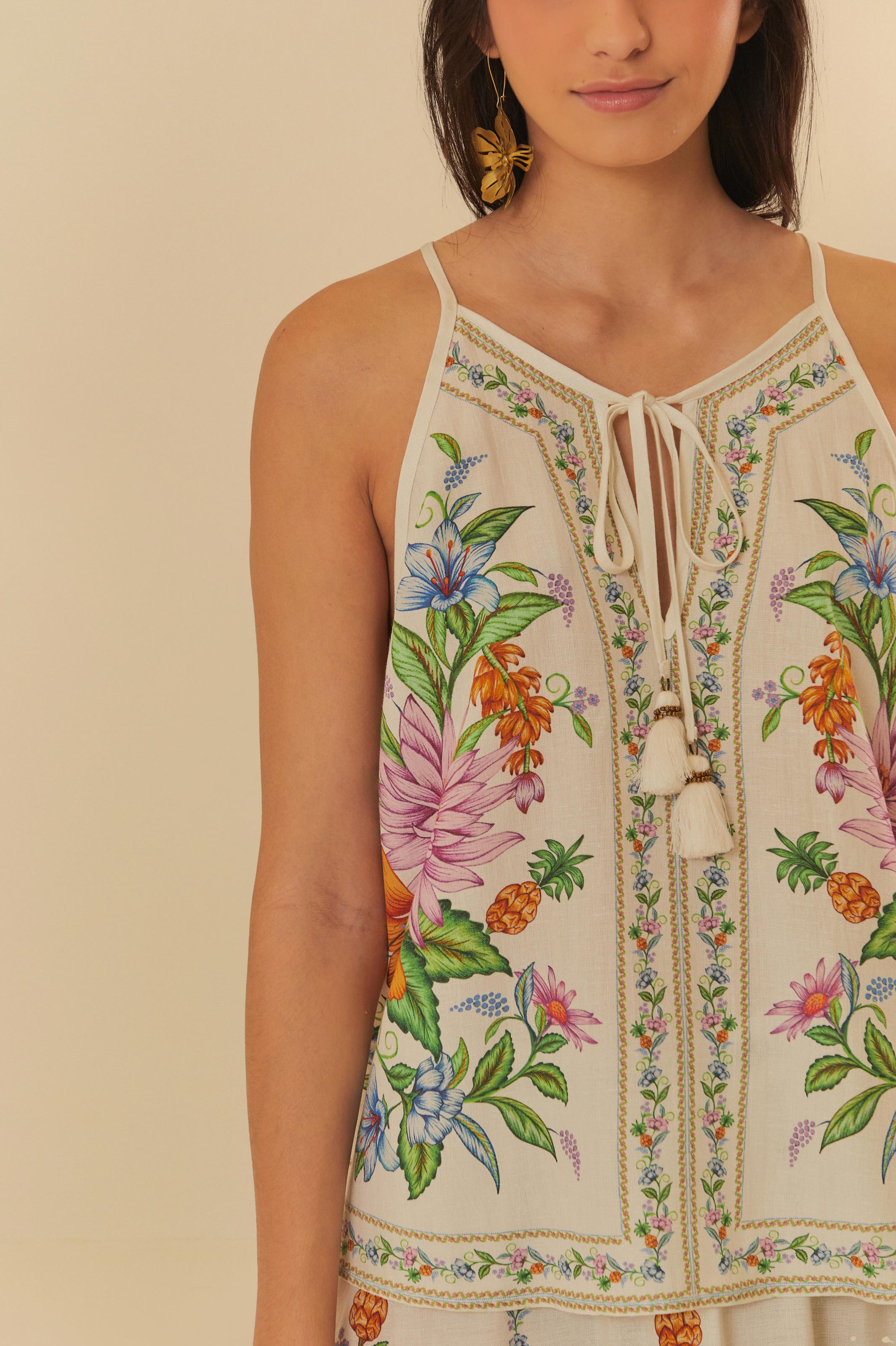 Regata Estampada Delicadeza De Fruta