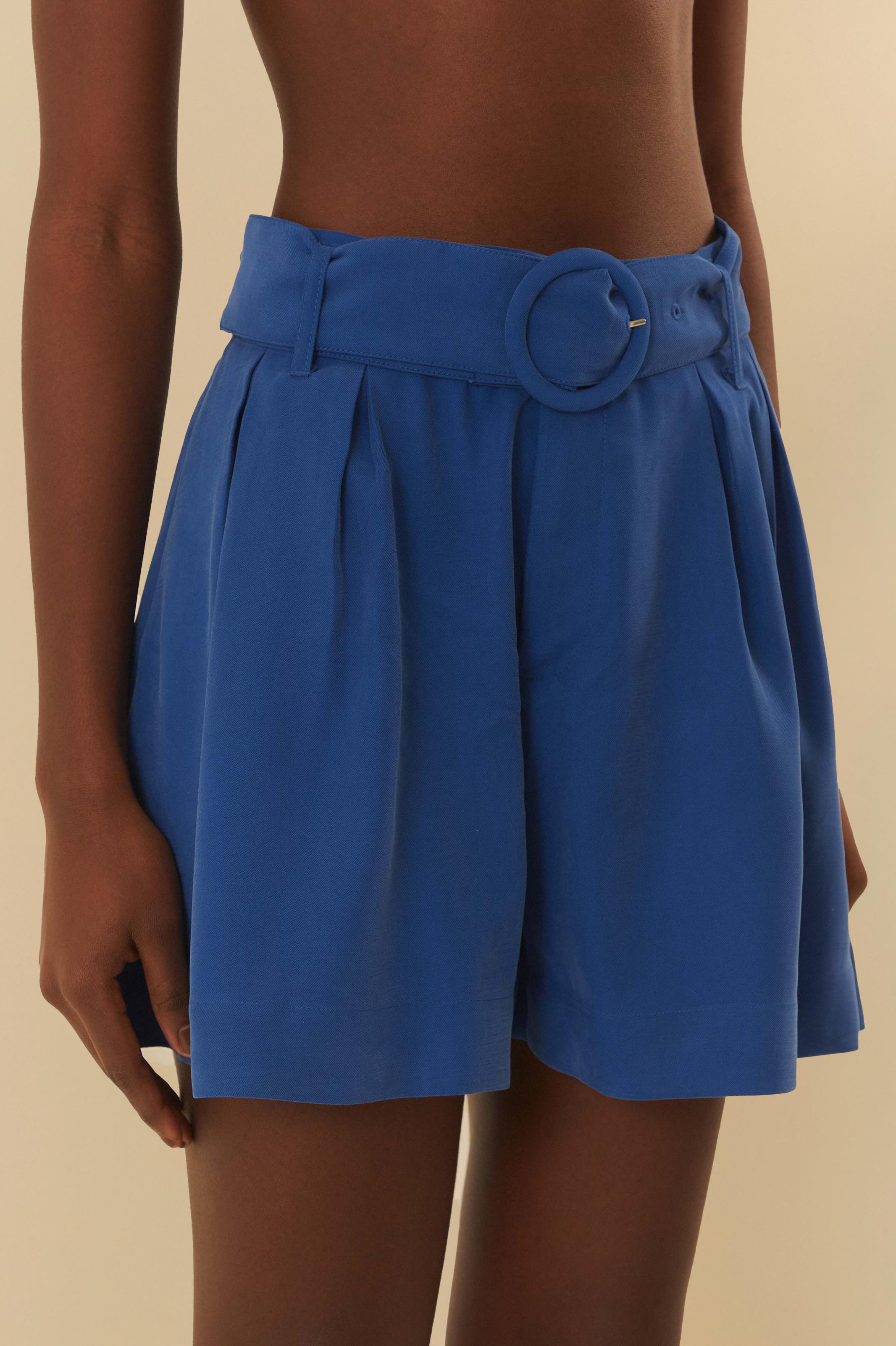 Short Alfaiataria Pregas