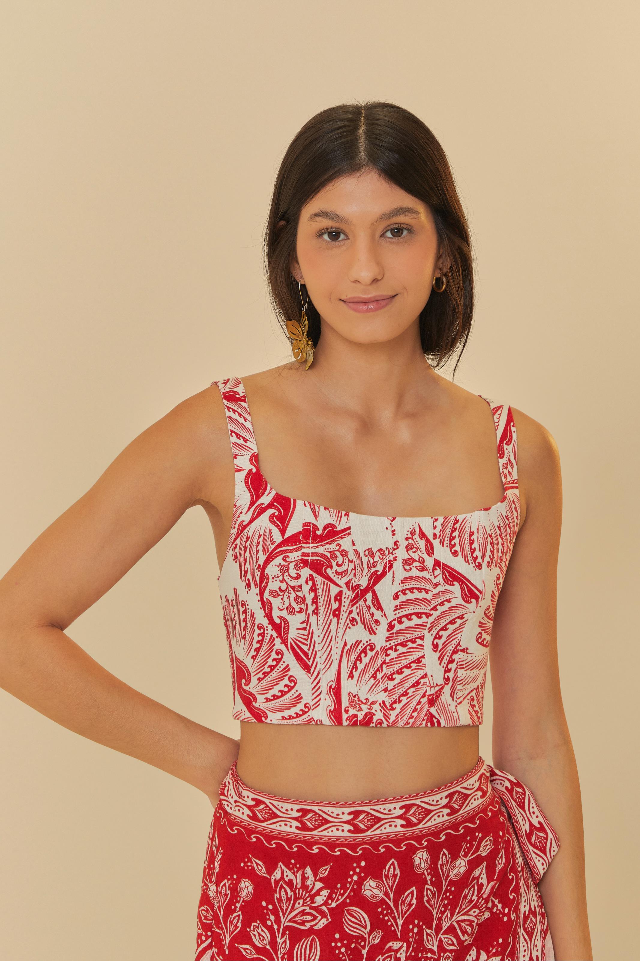 Blusa Estampada Magia De Tucano