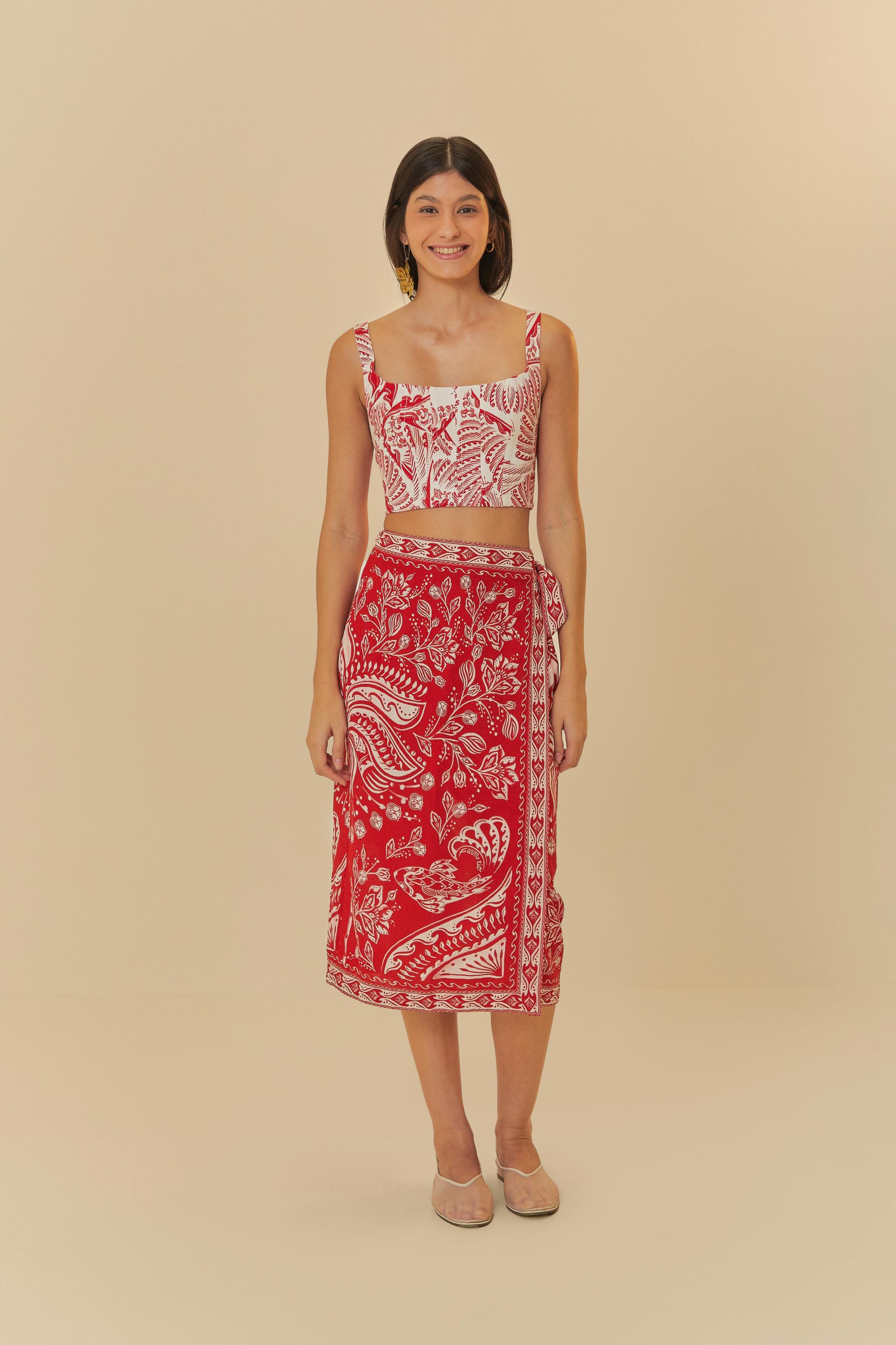 Blusa Estampada Magia De Tucano
