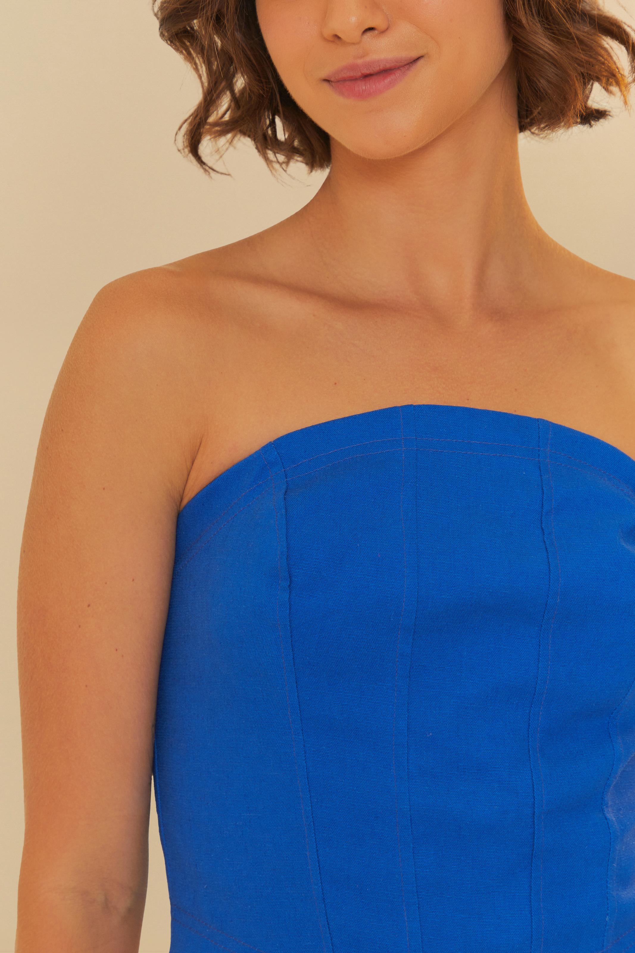 Blusa Corselet Pesponto
