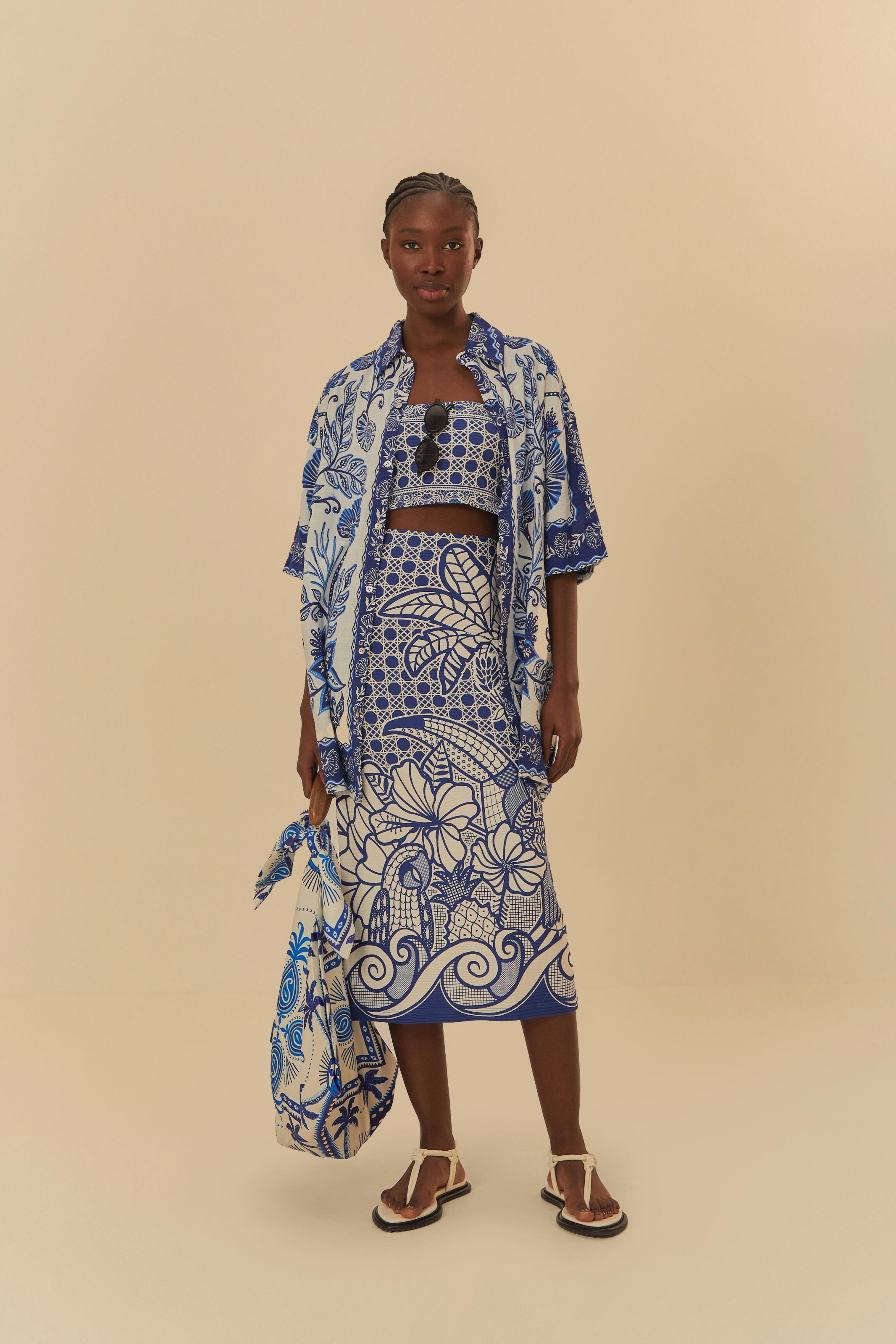 Top Double Estampado Refresco