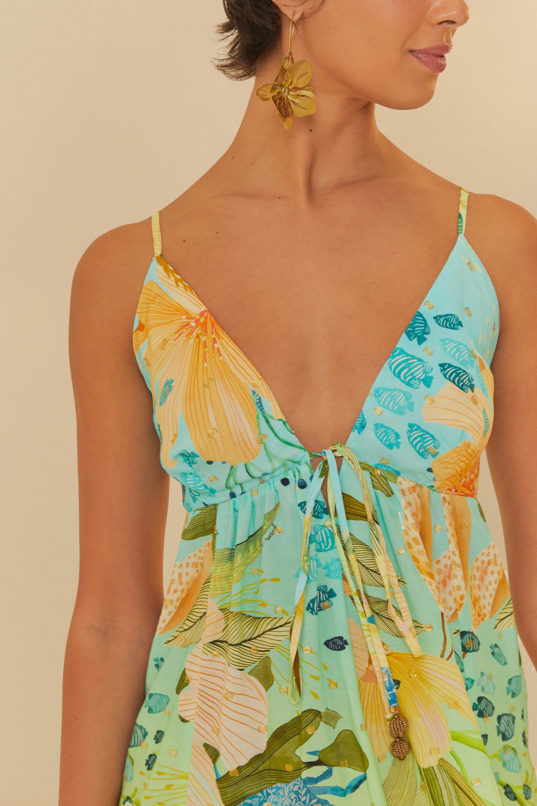 Vestido Curto Estampado Maralina