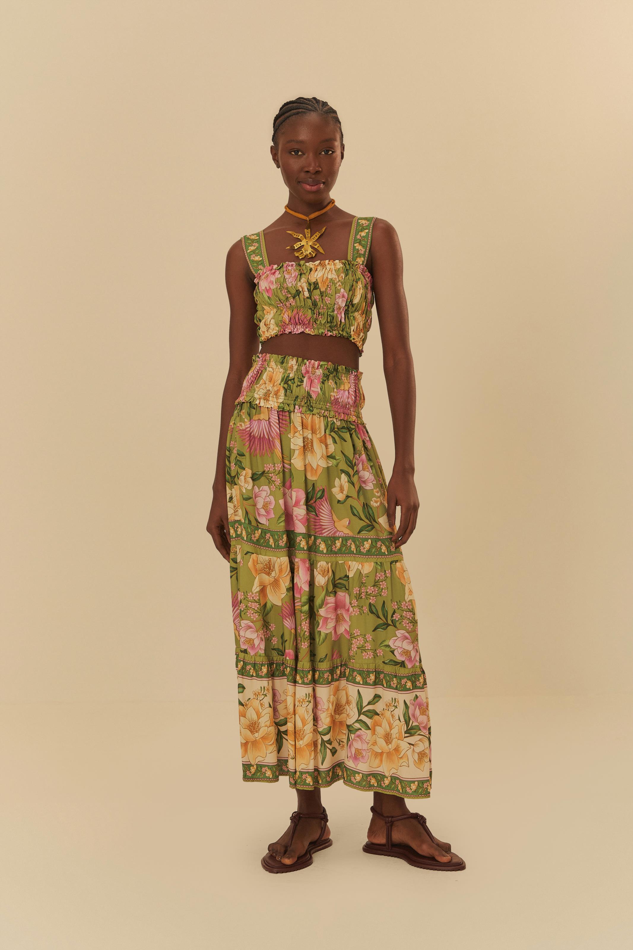 Top Estampado Delicadeza De Floral