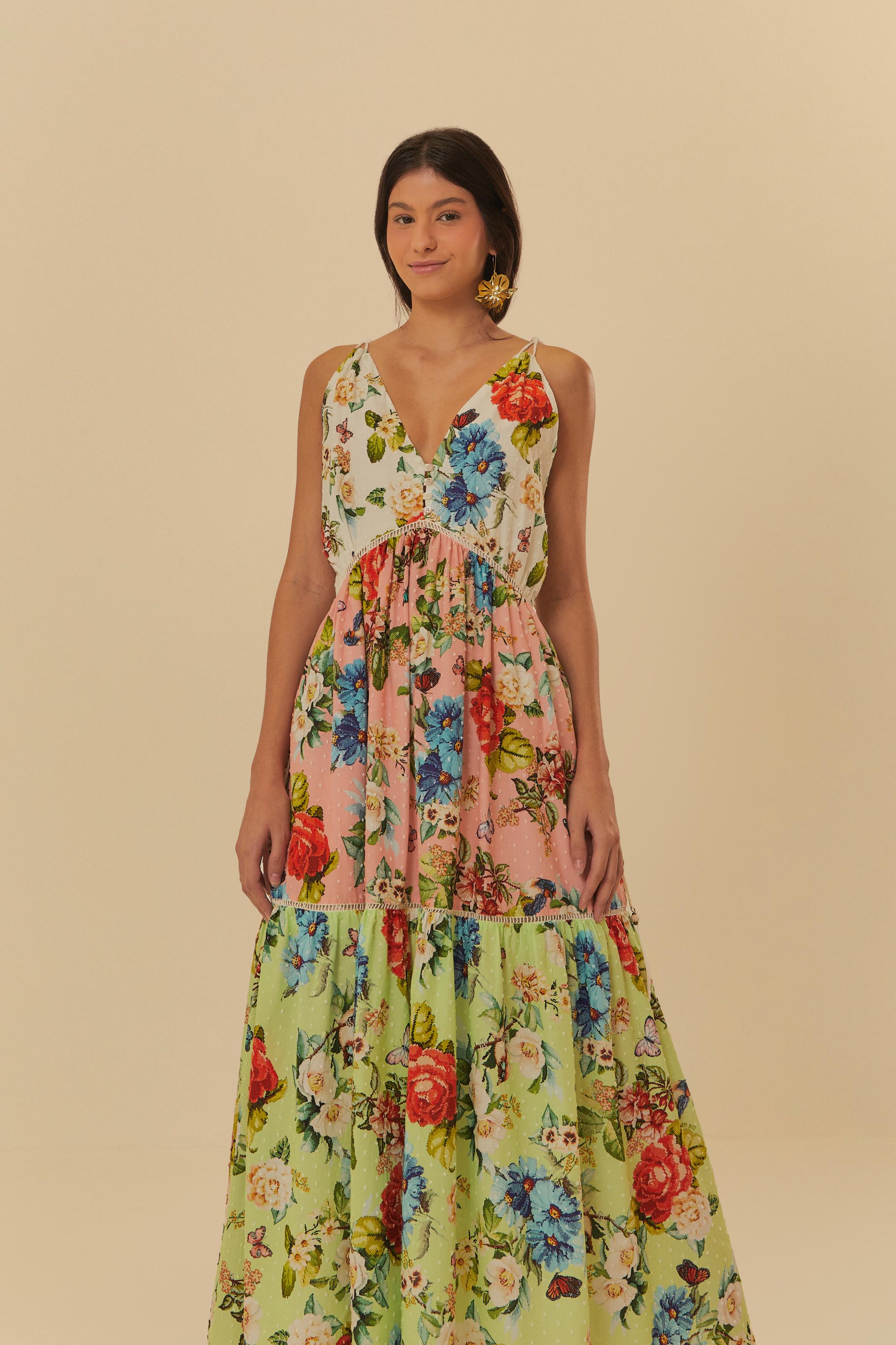 Vestido Patch Estampado Punto