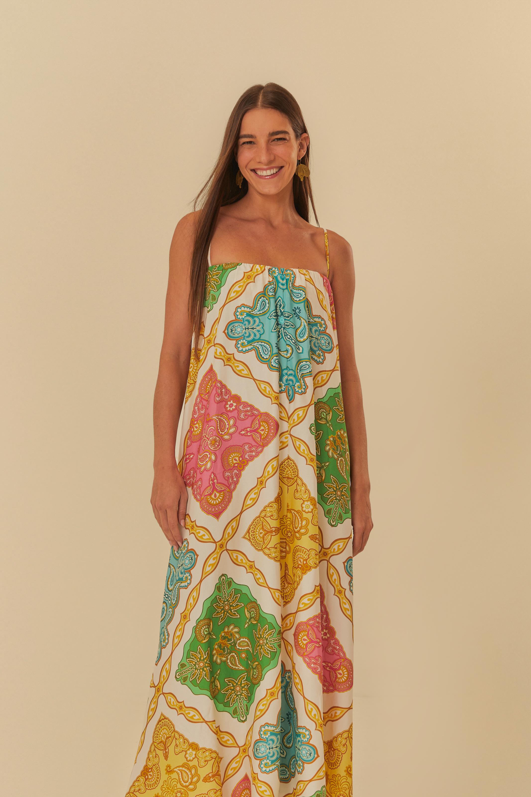 Vestido Estampado Doce Manhã